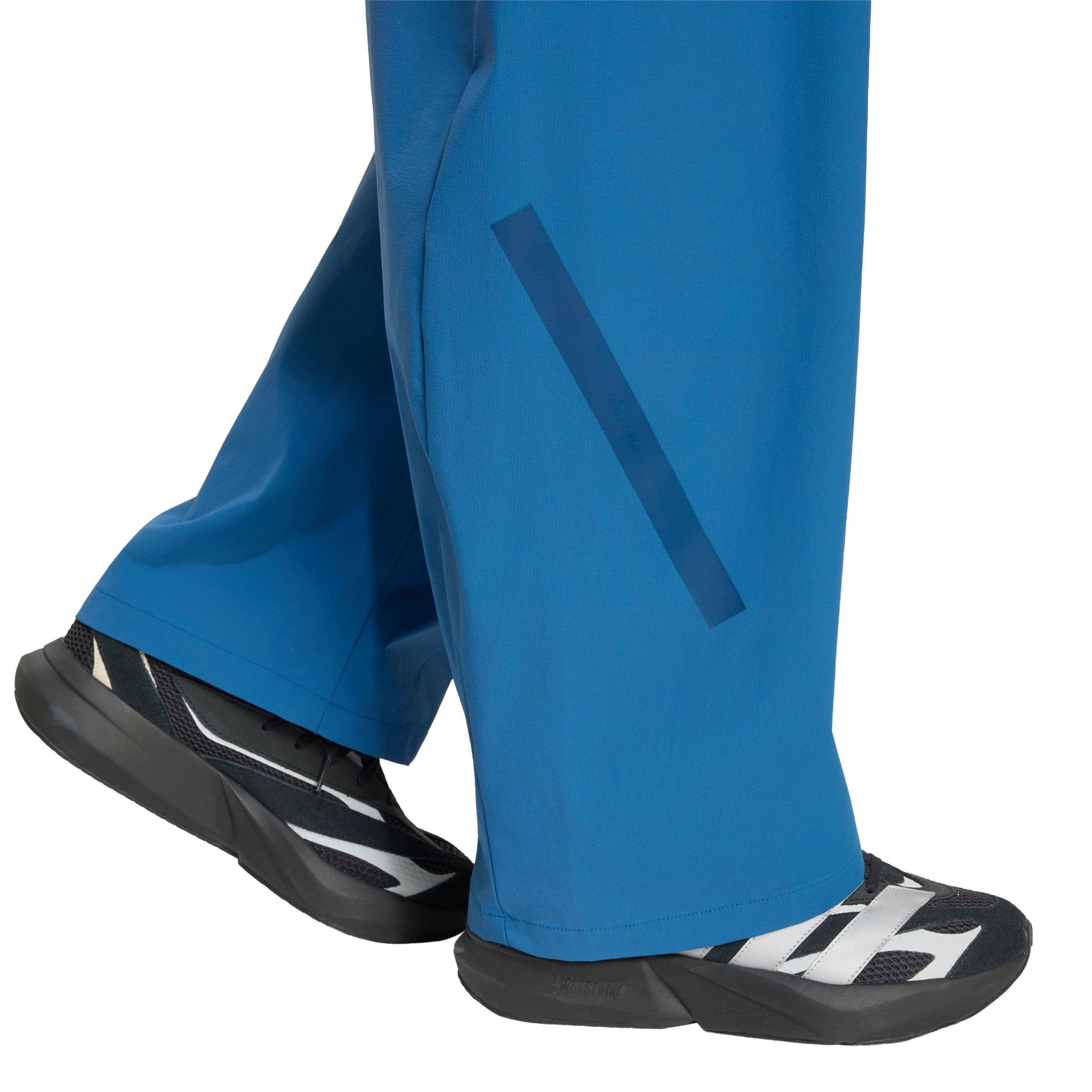 adidas Women's Z.N.E. Woven Pants - Blue - BLUE Thumbnail View 4