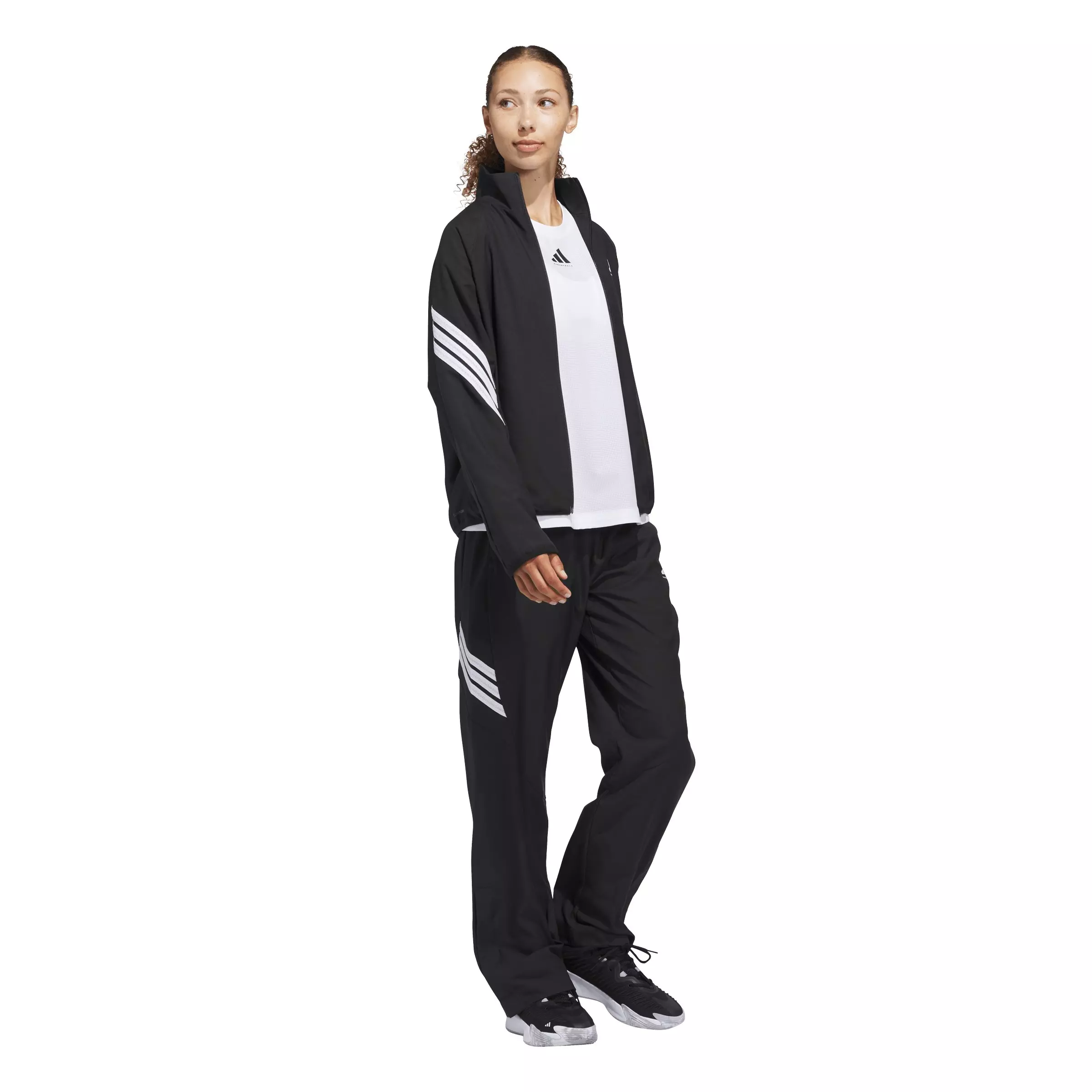 adidas Women's Crazy Lite Track Pants - Black - BLACK