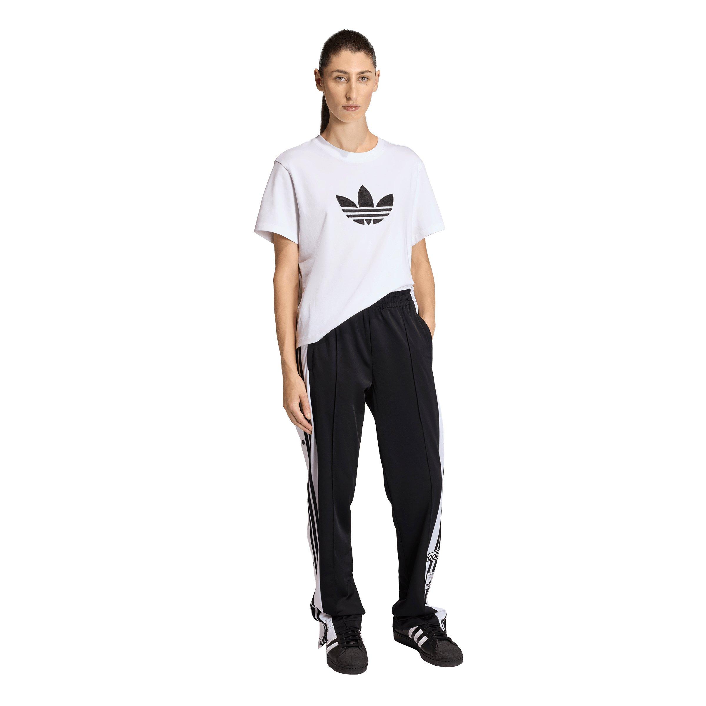 adidas Originals Women's Adibreak Track Pants - Black/White - BLACK/WHITE Thumbnail View 5