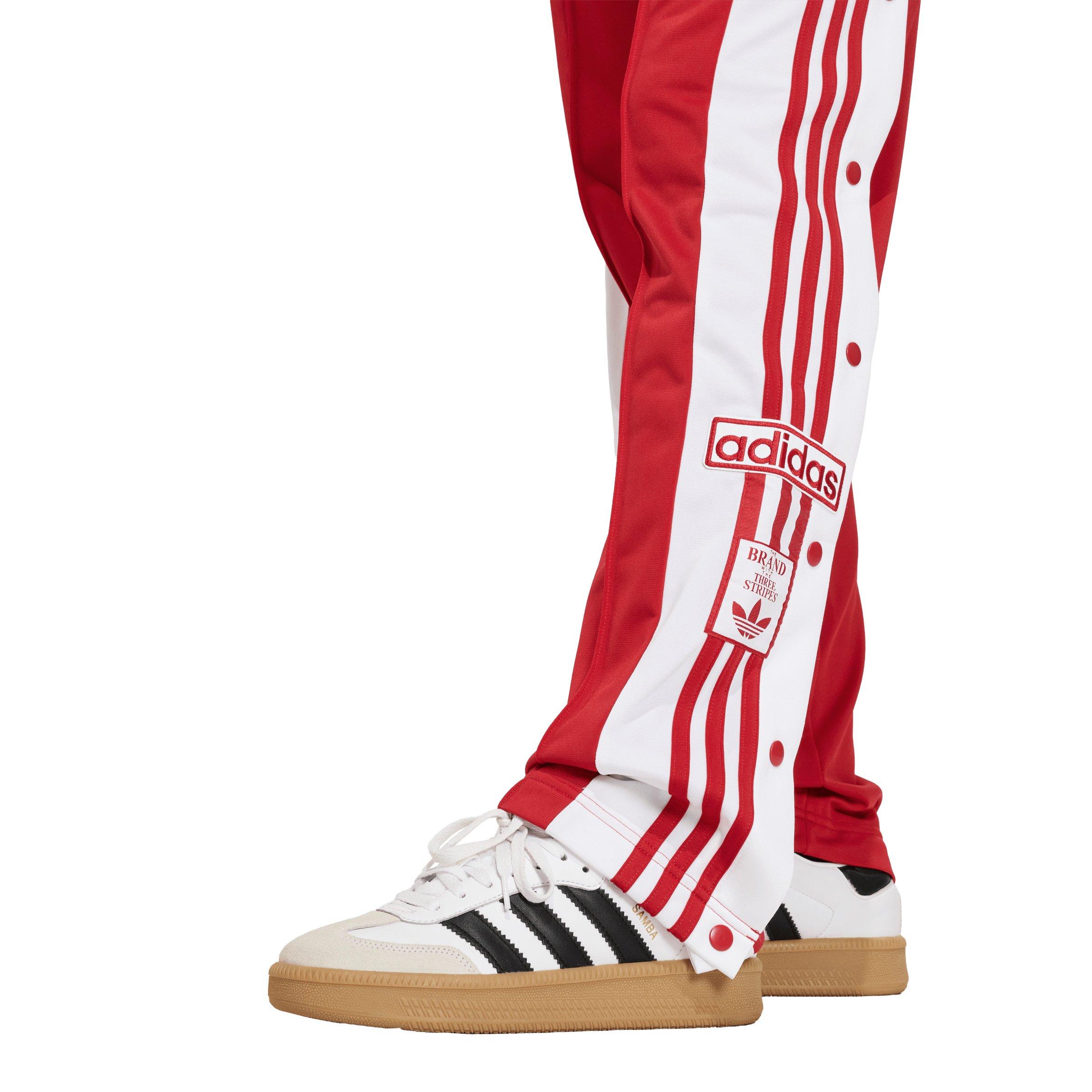 adidas Originals Women's Adibreak Track Pants - Red/White - RED/WHITE Thumbnail View 3