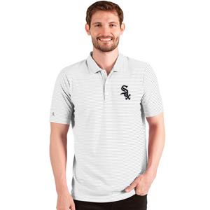 Men's Antigua White Colorado Rockies Esteem Polo