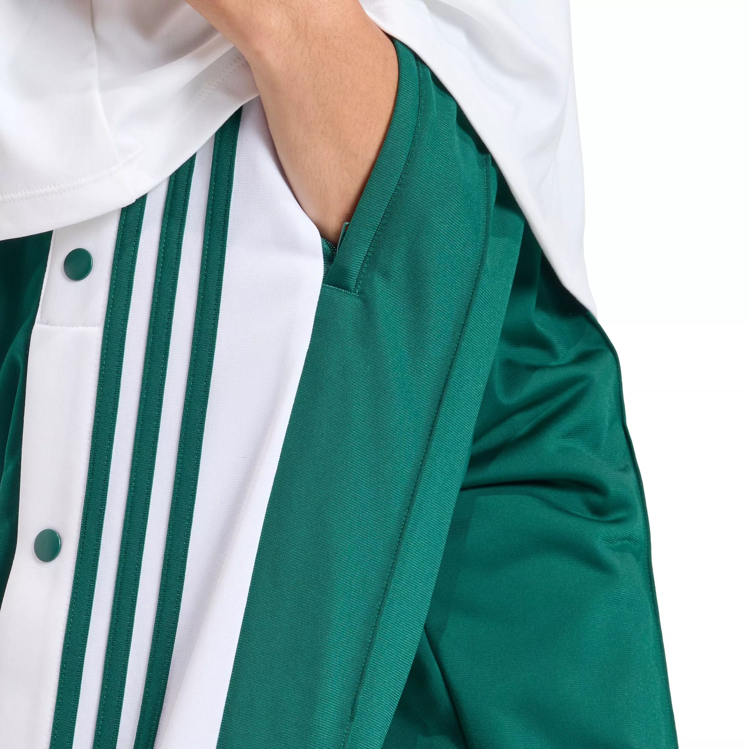 adidas Originals Women's Adibreak Track Pants - Green/White - GREEN/WHITE
