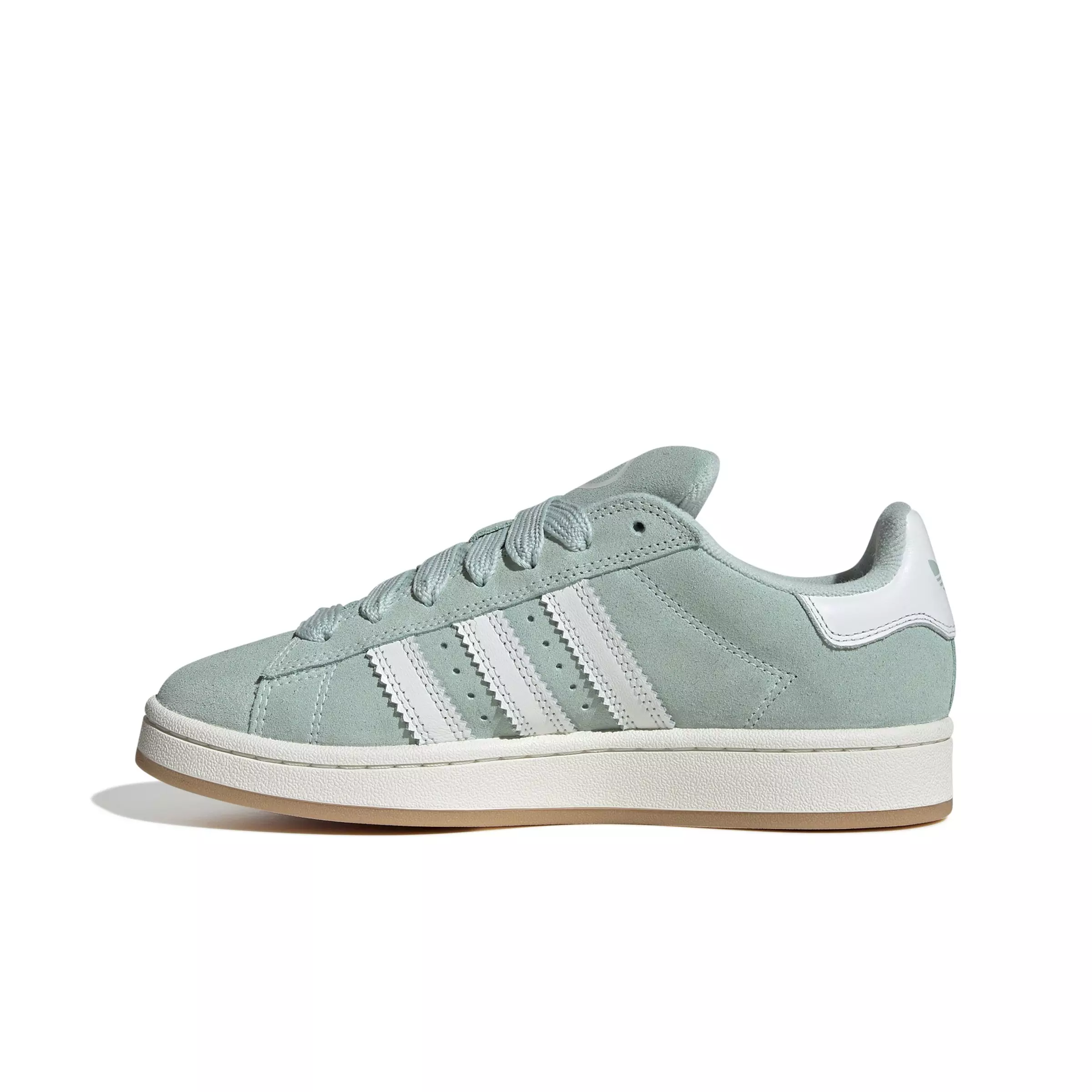 adidas Originals Campus 00s "Core White/Ash Green/Core White" Women's Shoe - WHITE/GREEN/WHITE