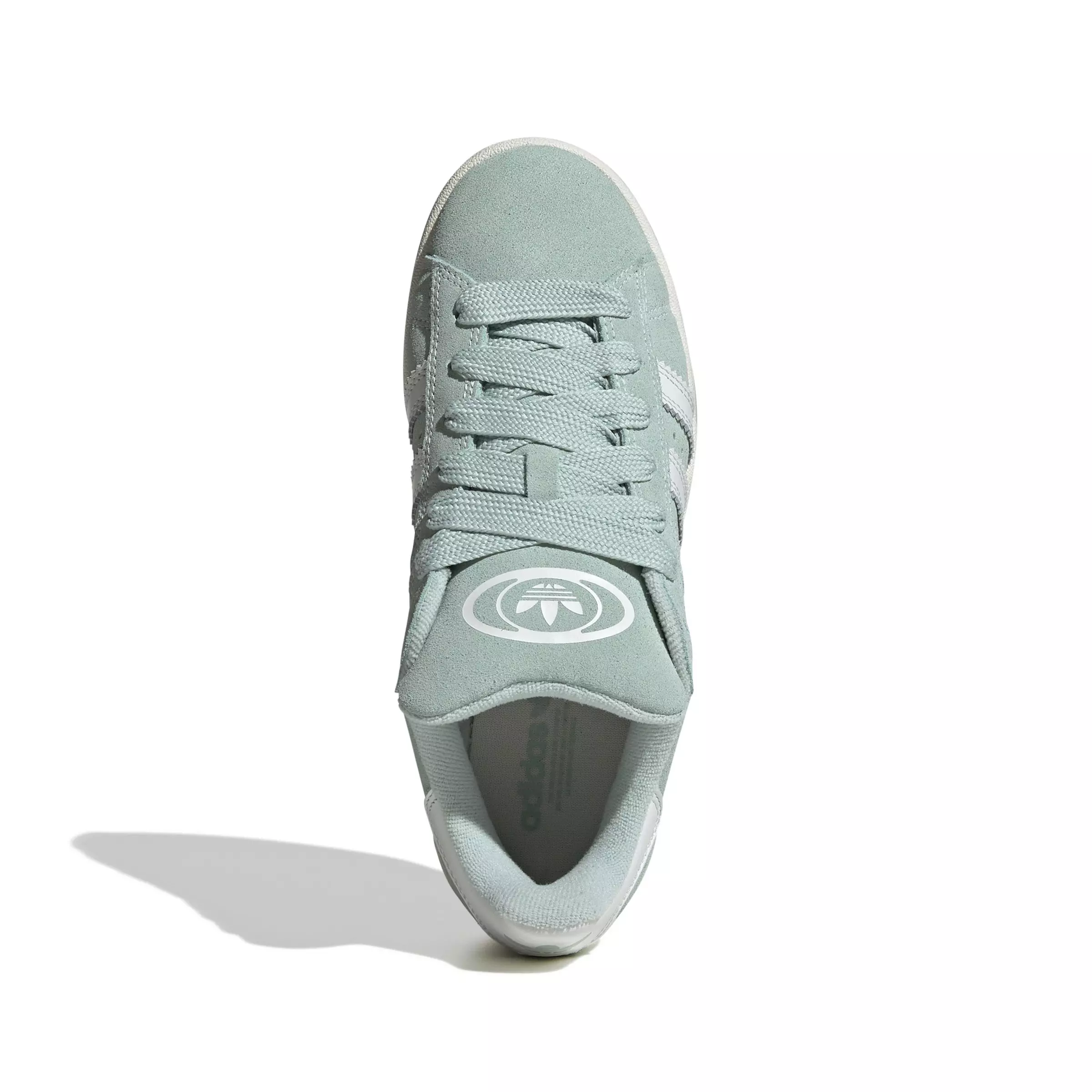 adidas Originals Campus 00s "Core White/Ash Green/Core White" Women's Shoe - WHITE/GREEN/WHITE