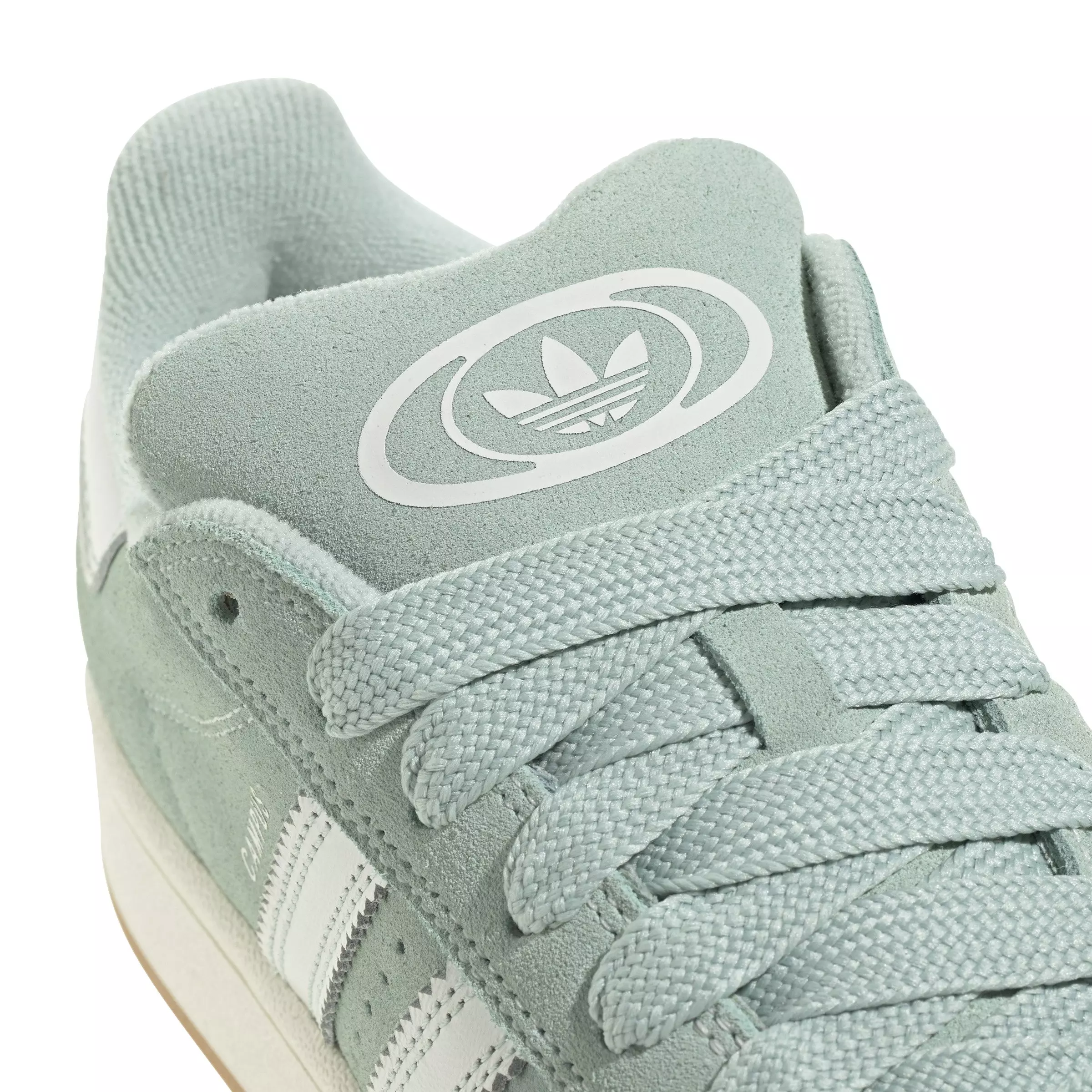 adidas Originals Campus 00s "Core White/Ash Green/Core White" Women's Shoe - WHITE/GREEN/WHITE
