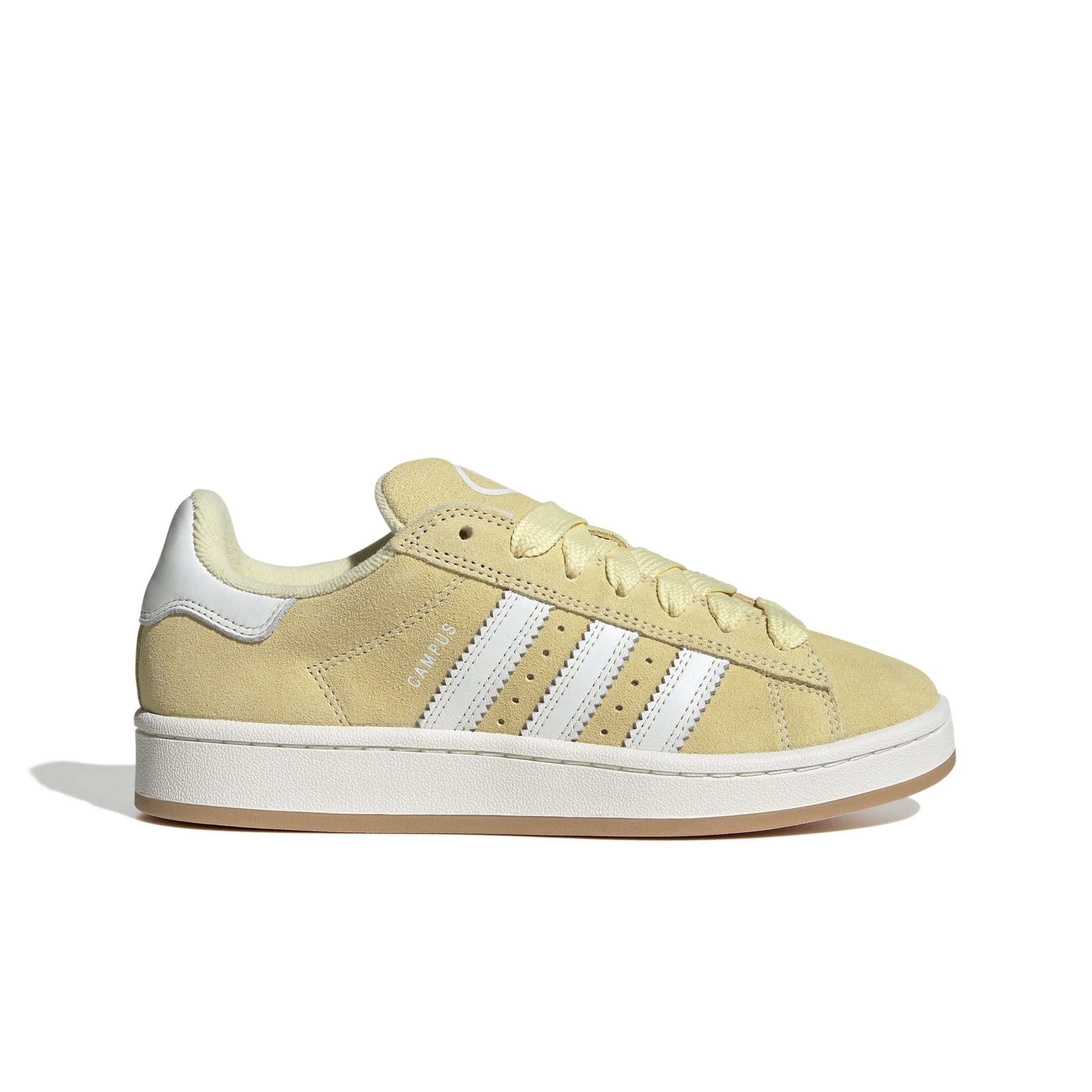 adidas Originals Campus 00s "Core White/Almost Yellow/Core White" Women's Shoe - WHITE/YELLOW/WHITE Thumbnail View 1