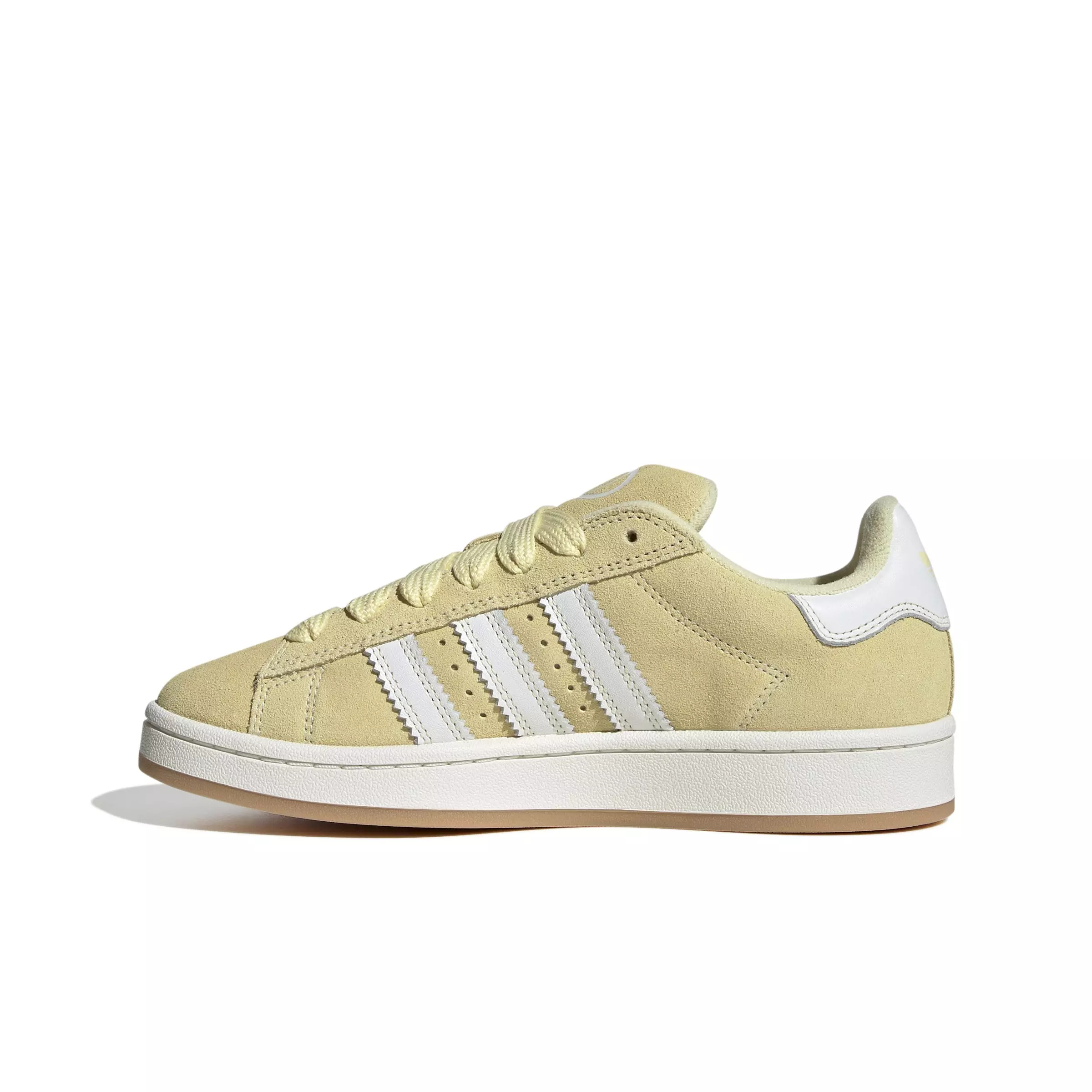 adidas Originals Campus 00s "Core White/Almost Yellow/Core White" Women's Shoe - WHITE/YELLOW/WHITE