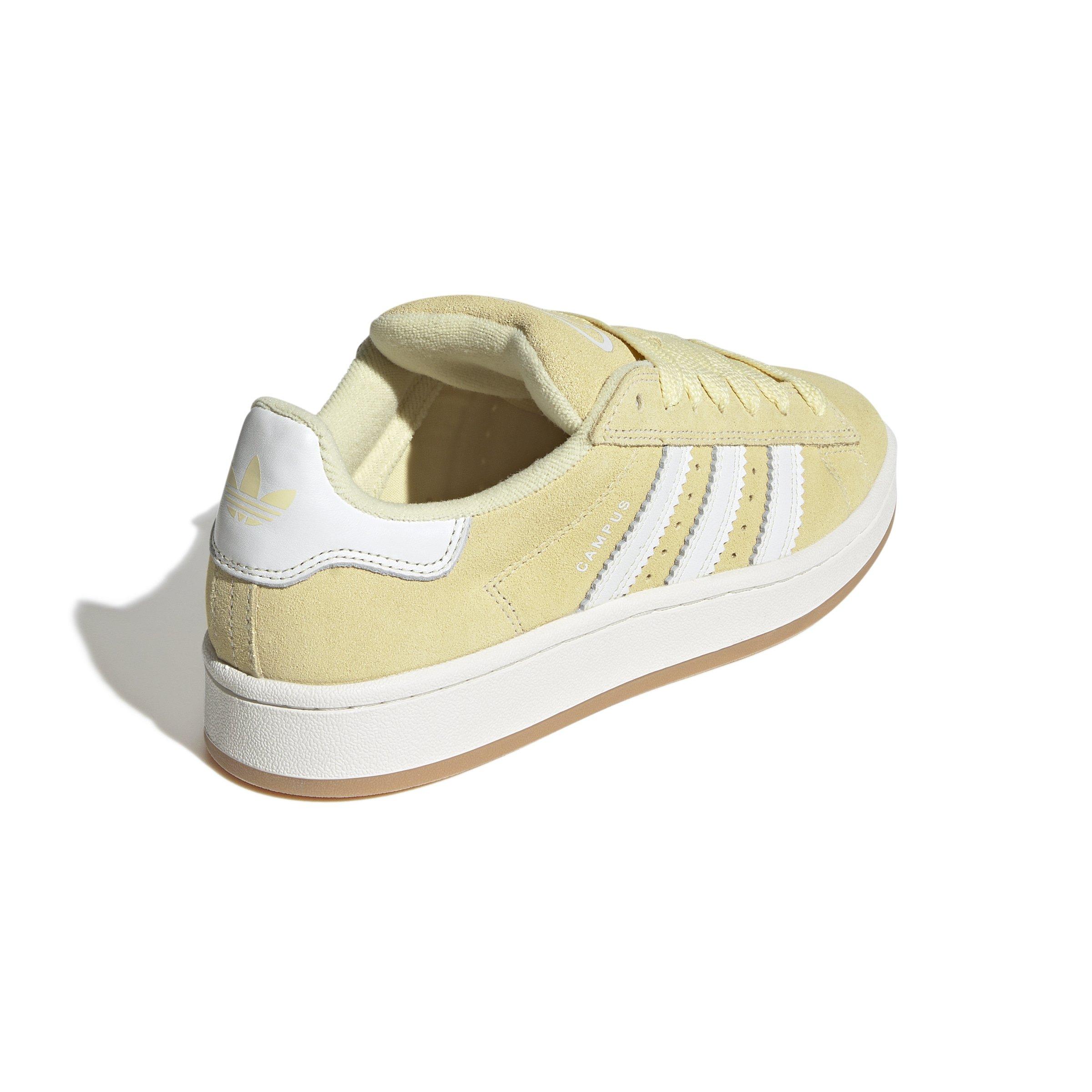 adidas Originals Campus 00s "Core White/Almost Yellow/Core White" Women's Shoe - WHITE/YELLOW/WHITE Thumbnail View 4