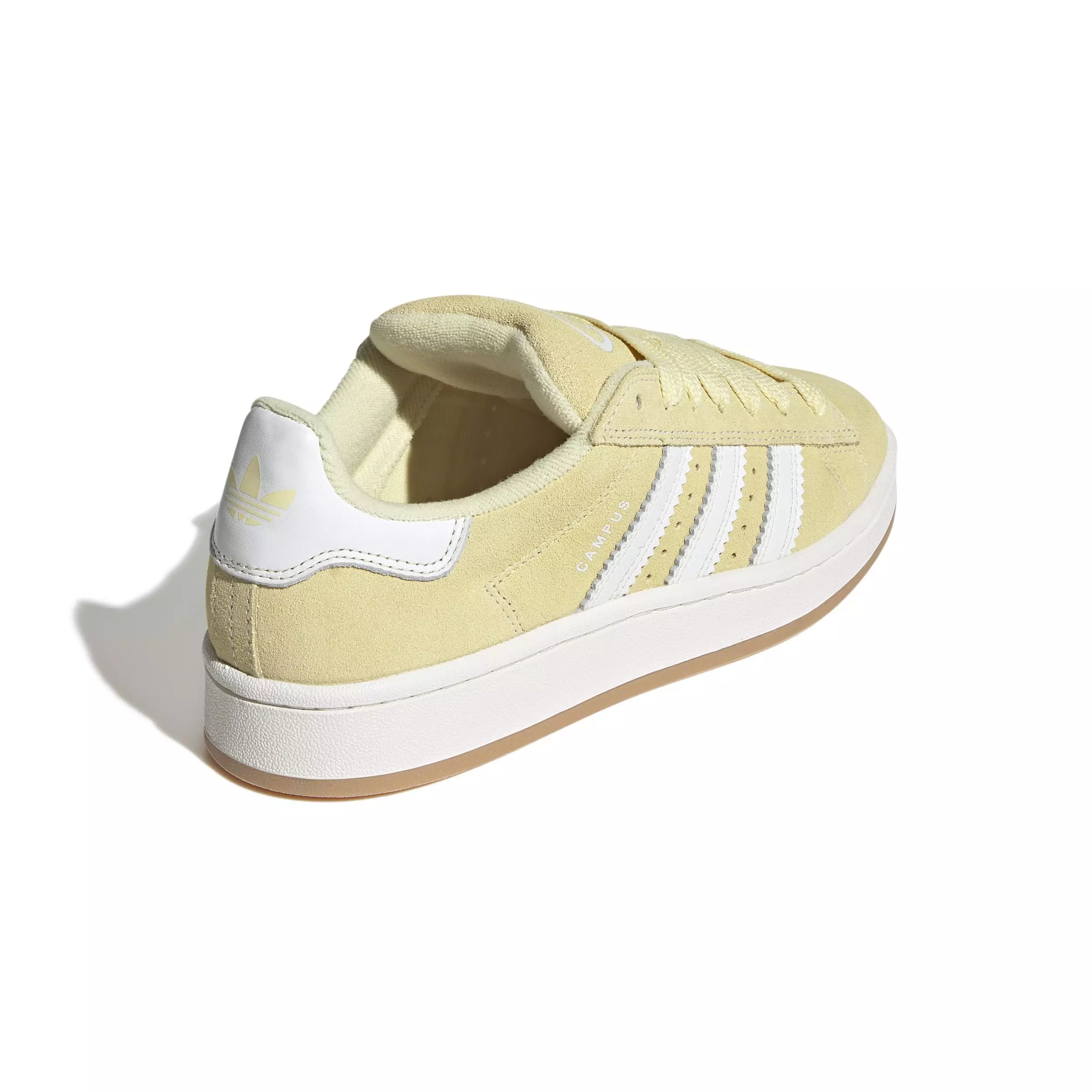 adidas Originals Campus 00s "Core White/Almost Yellow/Core White" Women's Shoe - WHITE/YELLOW/WHITE