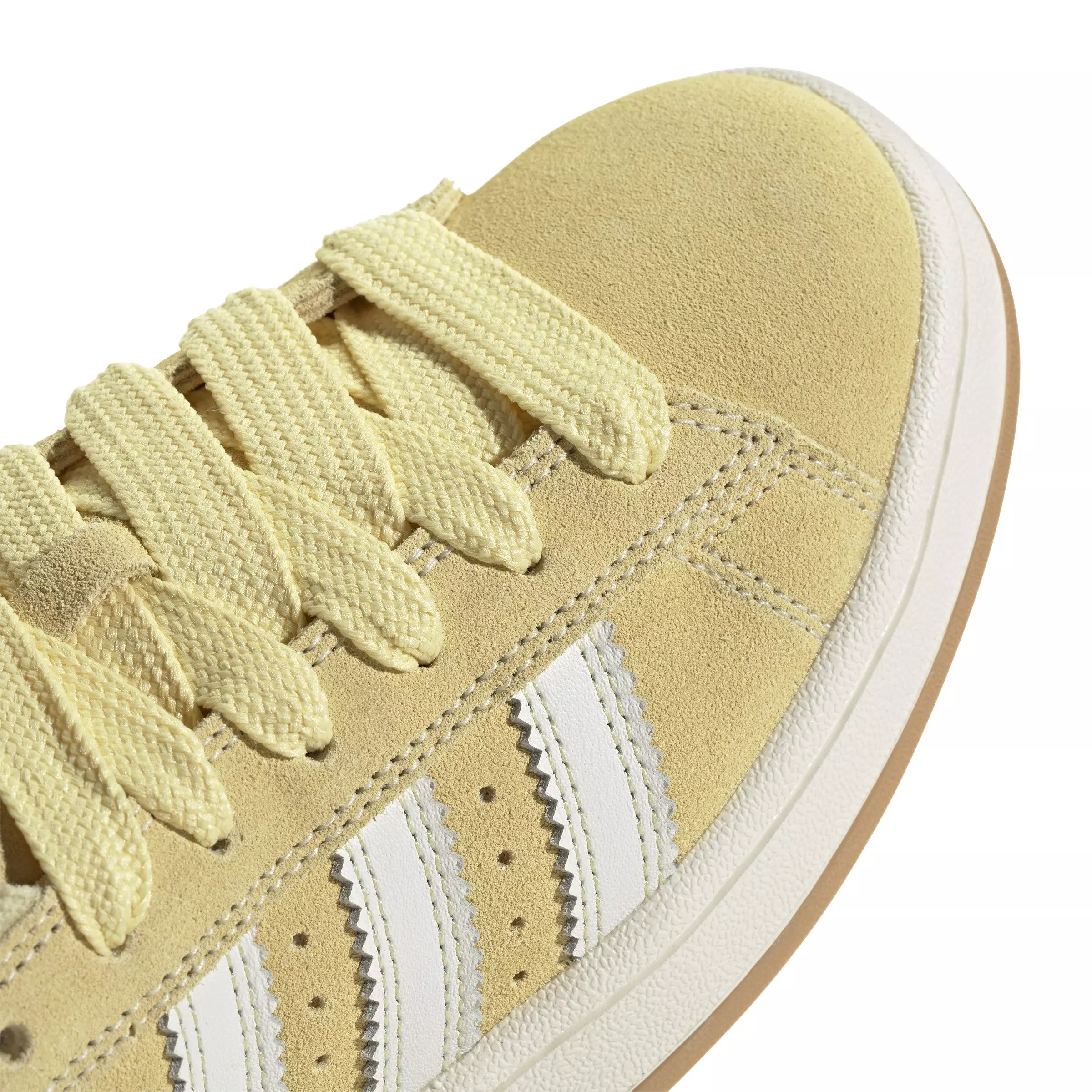 adidas Originals Campus 00s "Core White/Almost Yellow/Core White" Women's Shoe - WHITE/YELLOW/WHITE