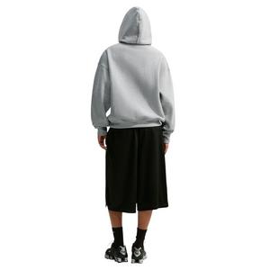 Nike Women's Studio Fleece Heavyweight Oversized Pullover Hoodie - Grey - GREY