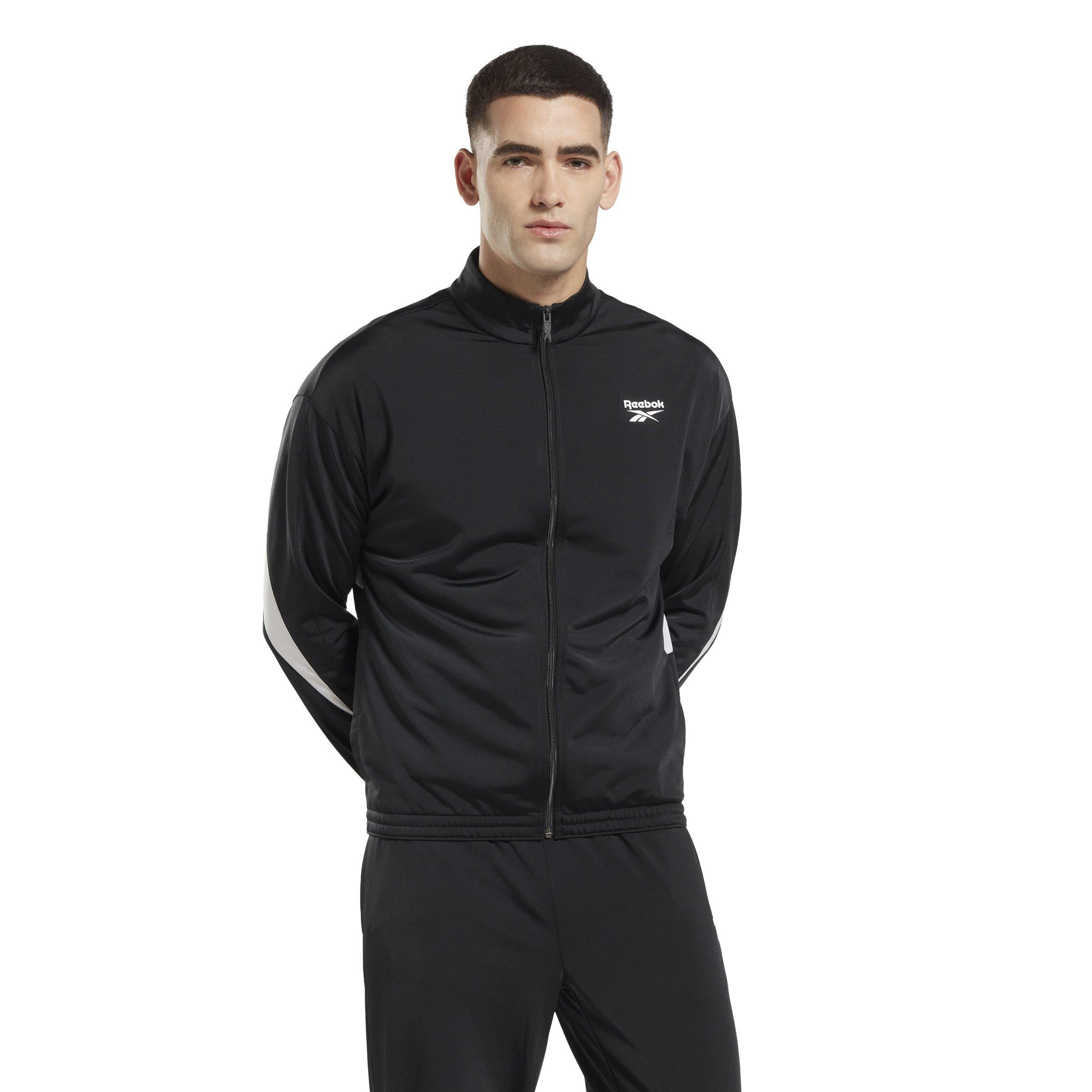 Reebok Men's ID Vector Track Jacket- ​Black - Hibbett