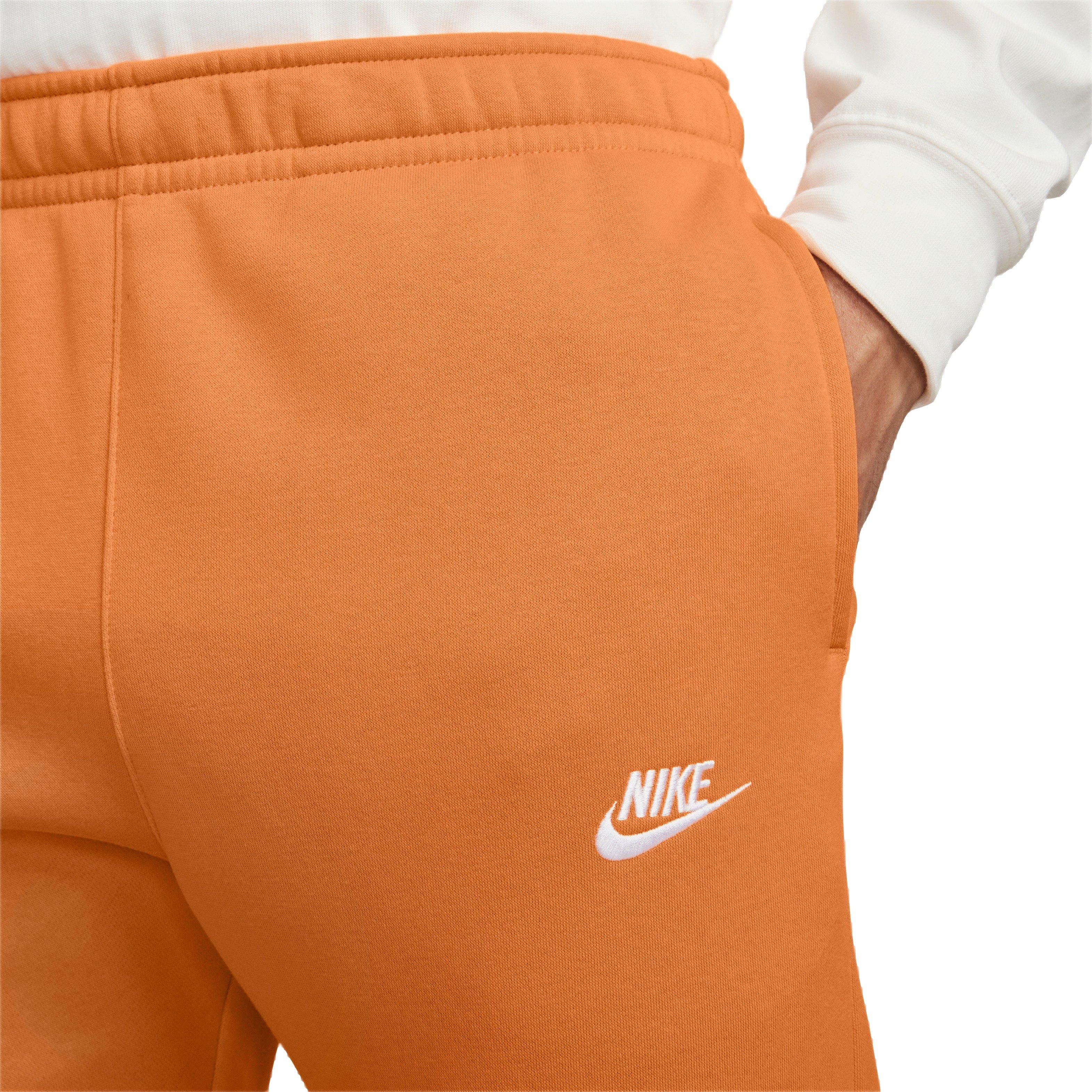 Orange nike sweatpants mens hot sale