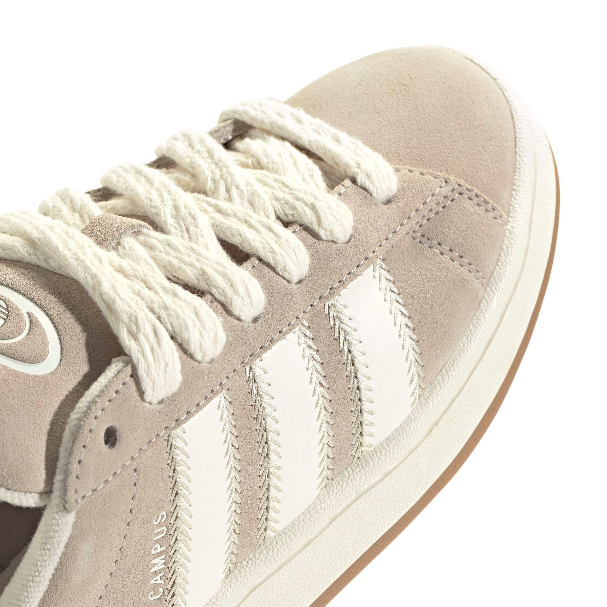 adidas Campus 00s Shoes - Women's - Wonder White / Wonder Beige / White - 8