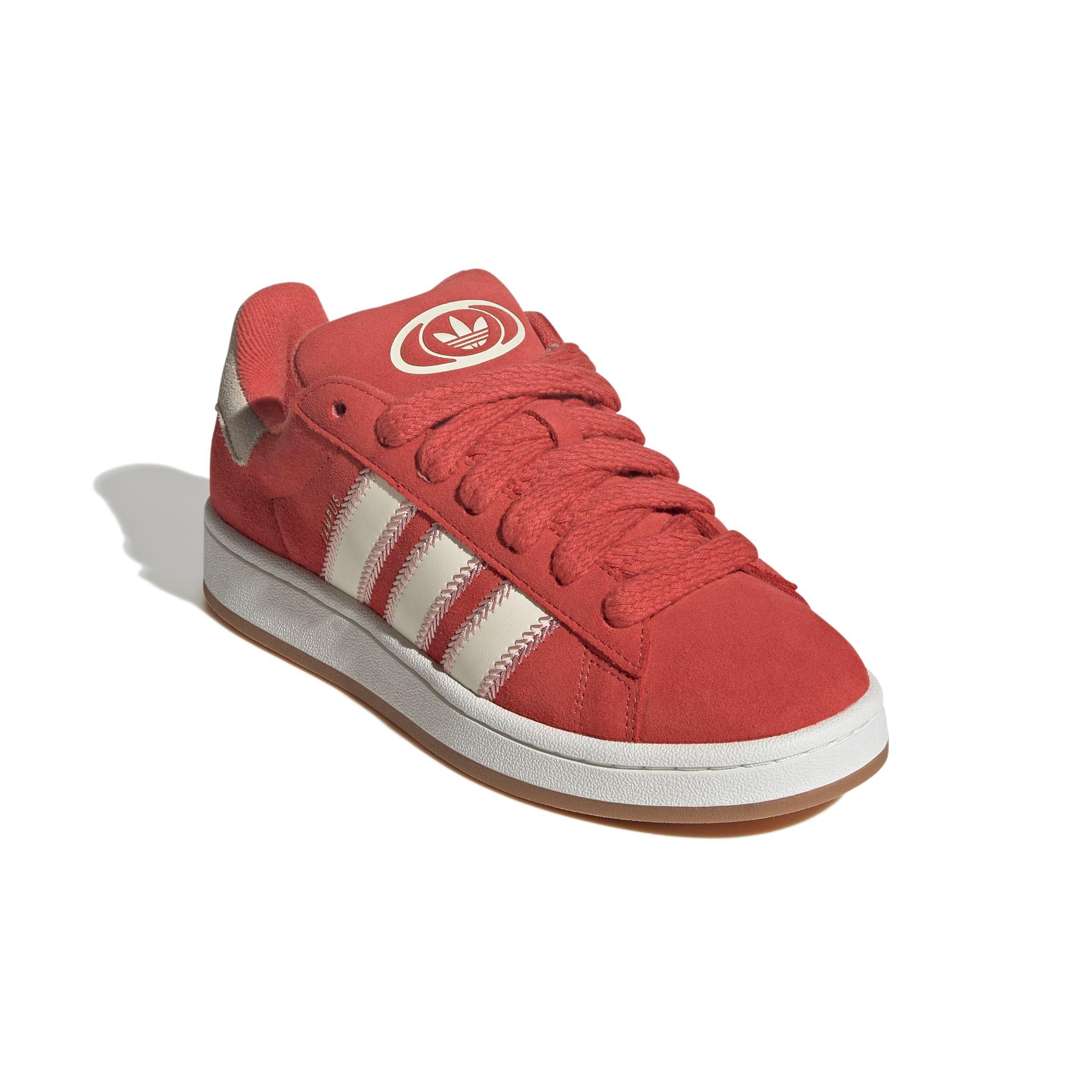 adidas Originals Campus 00s "Crew Red/Cream White/Core White" Women's Shoe - RED/WHITE/WHITE Thumbnail View 3