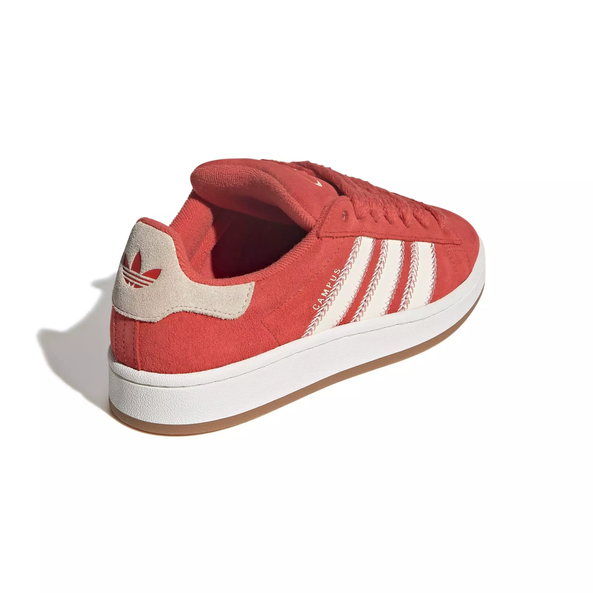 adidas Originals Campus 00s "Crew Red/Cream White/Core White" Women's Shoe - RED/WHITE/WHITE