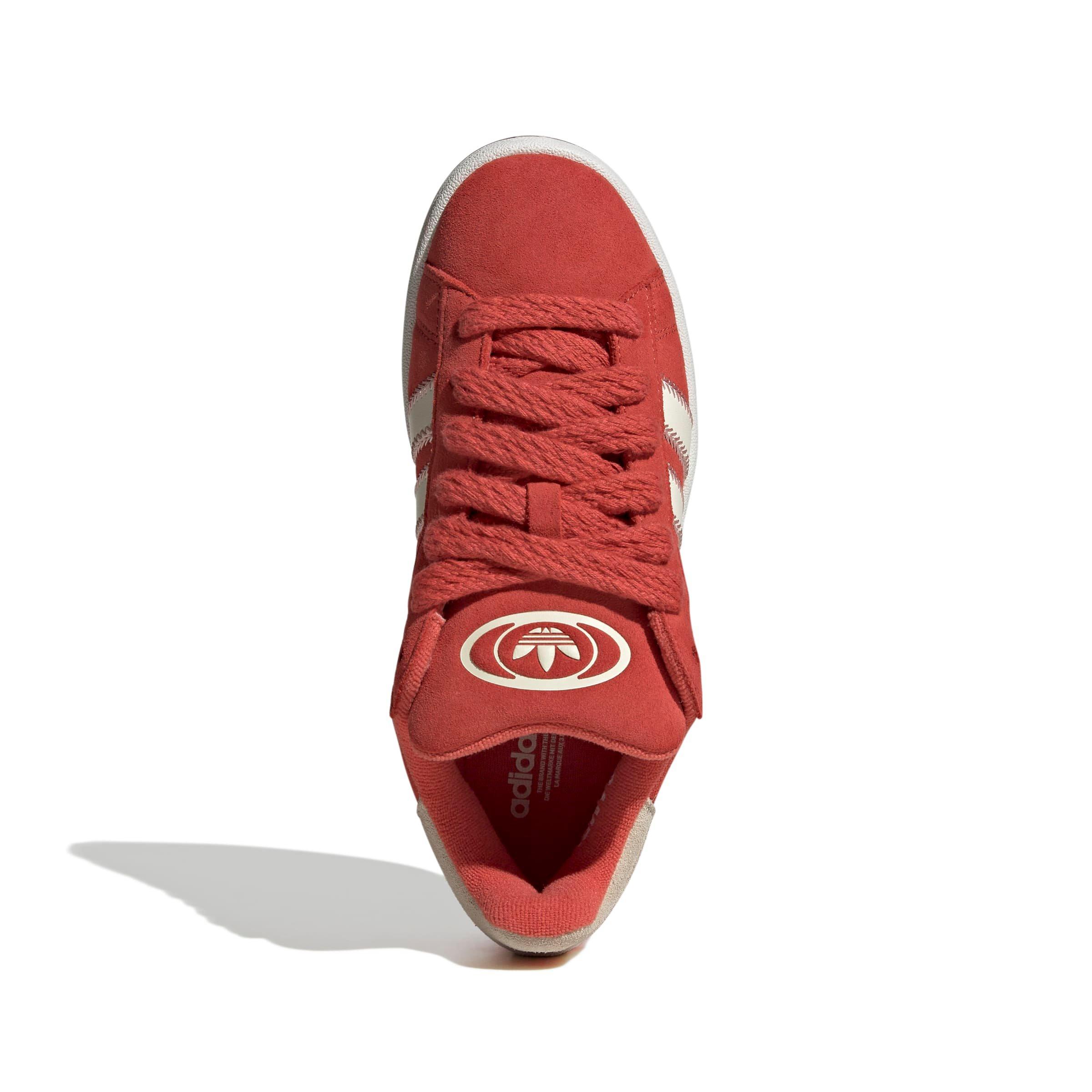 adidas Originals Campus 00s "Crew Red/Cream White/Core White" Women's Shoe - RED/WHITE/WHITE Thumbnail View 5