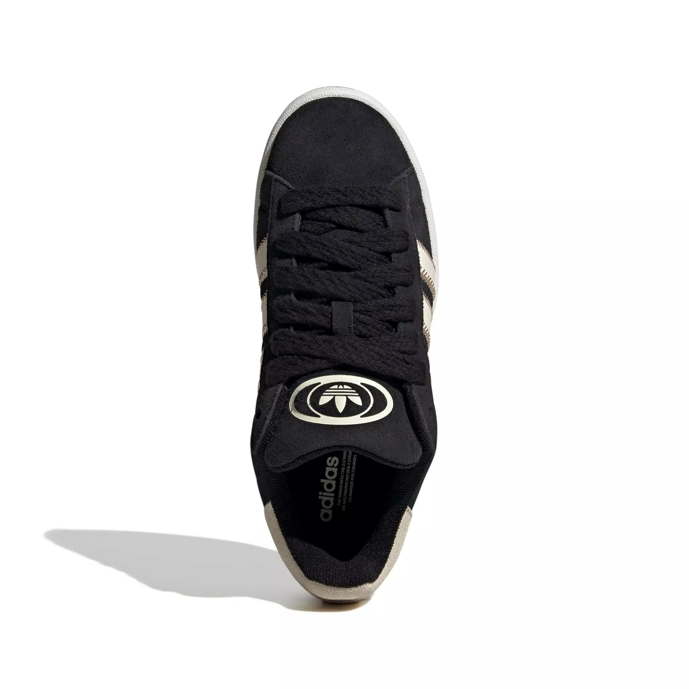 adidas Originals Campus 00s "Core Black/Cream White/Magic Beige" Women's Shoe - BLACK/WHITE/BEIGE