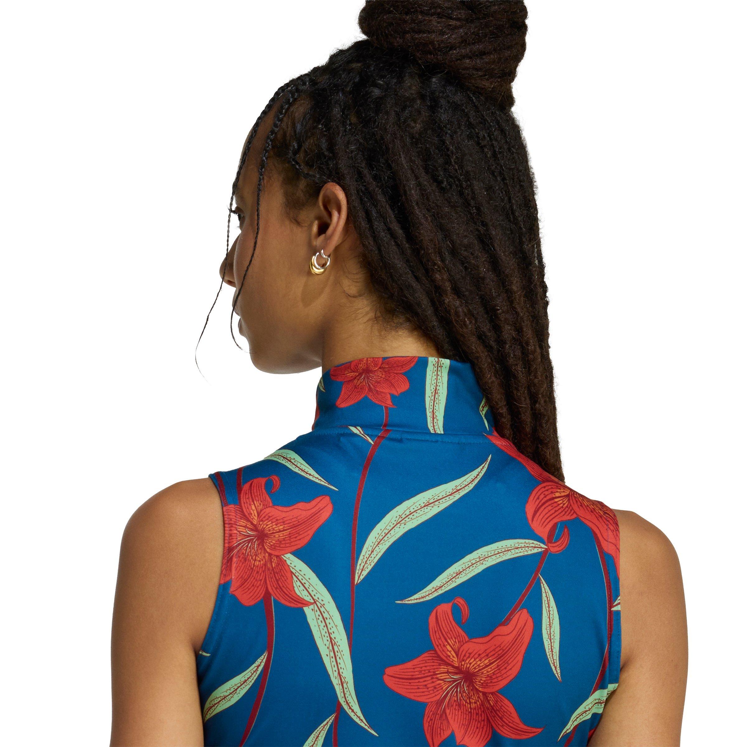 adidas Women's X Farm Rio Bodysuit - Blue/Red/Green - BLUE/RED/GREEN Thumbnail View 4