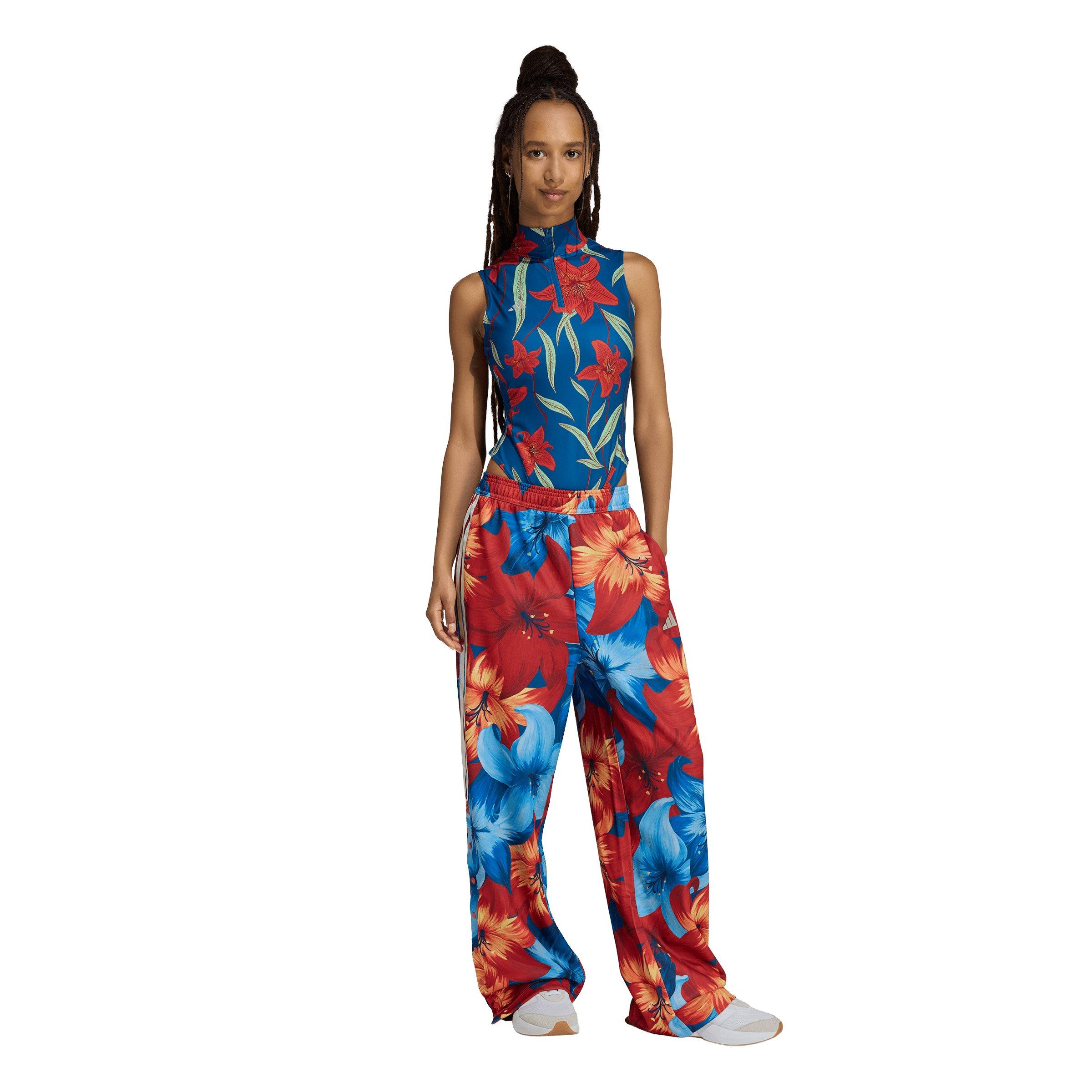 adidas Women's X Farm Rio Bodysuit - Blue/Red/Green - BLUE/RED/GREEN Thumbnail View 5