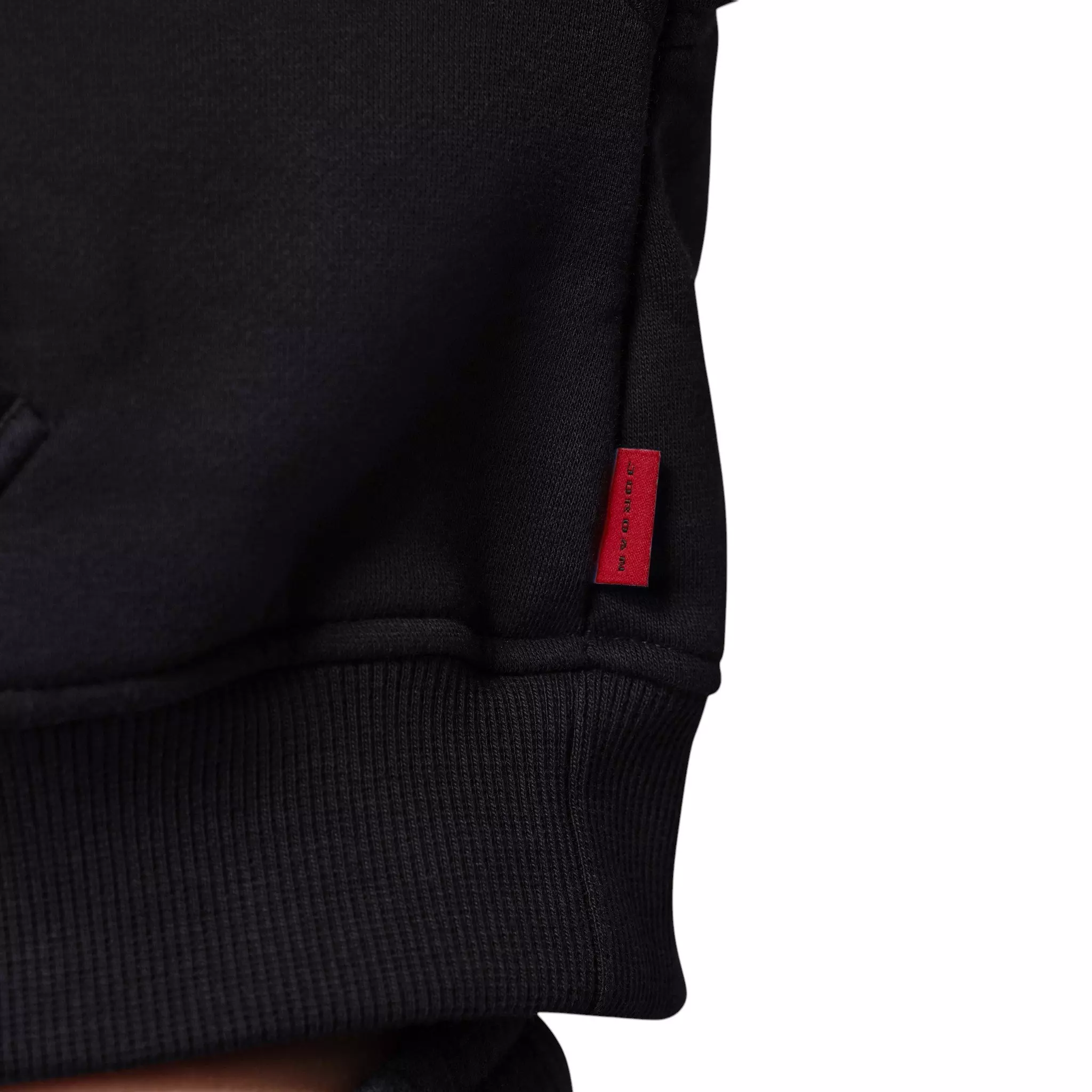 Jordan Women's Brooklyn Cropped Full-Zip Hooded Jacket - Black - BLACK