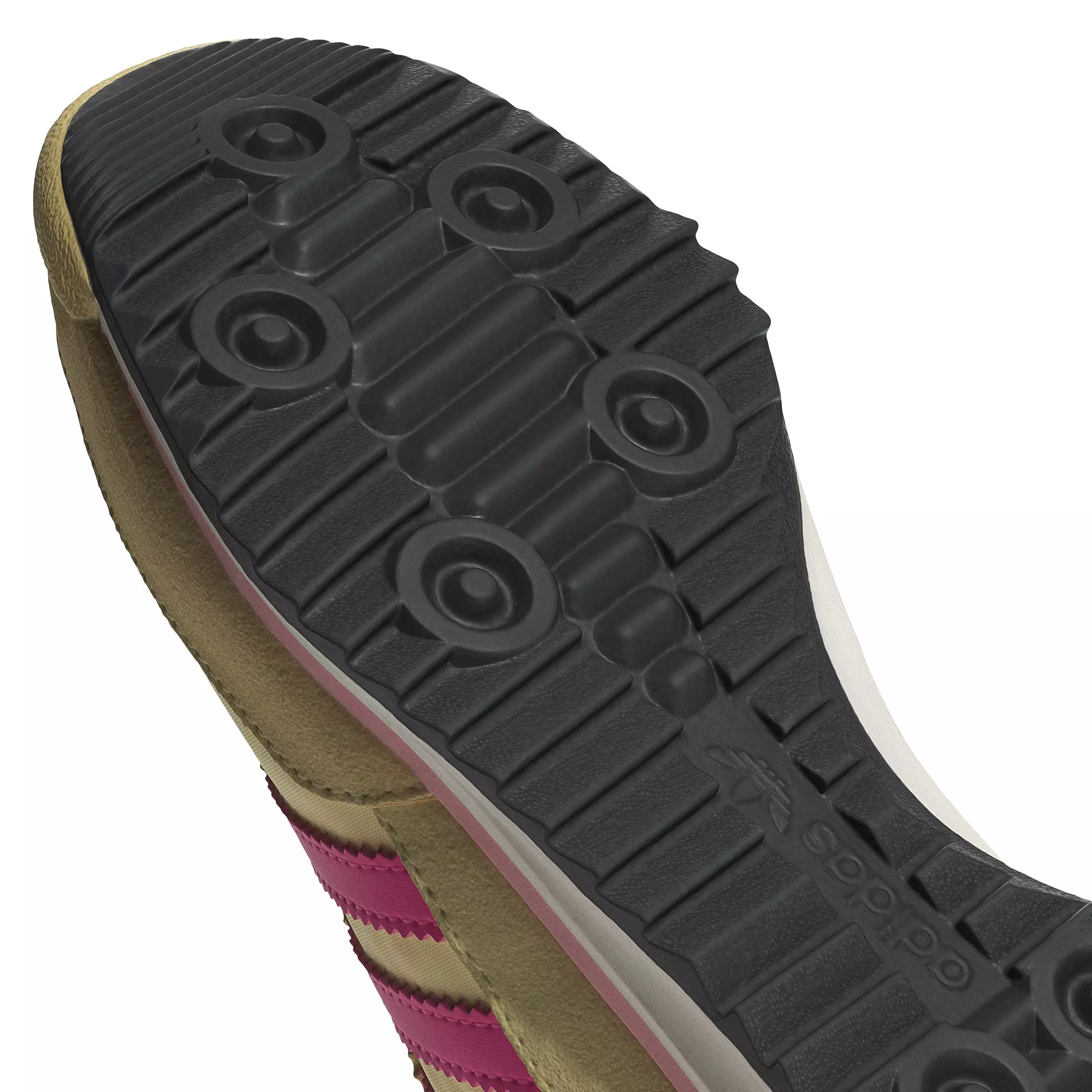 adidas Originals SL 72 OG "Almost Yellow/Core Black/Shock Pink" Women's Shoe - YELLOW/BLACK/PINK