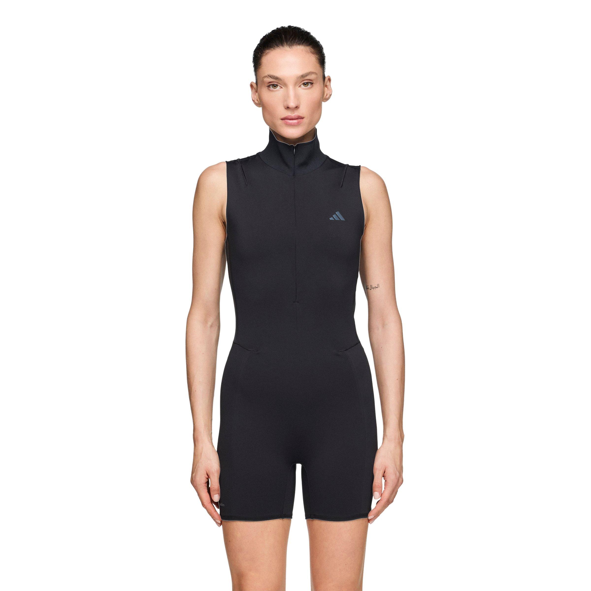 adidas Women's X Entire Studios Training Onesie - Black - BLACK Thumbnail View 1