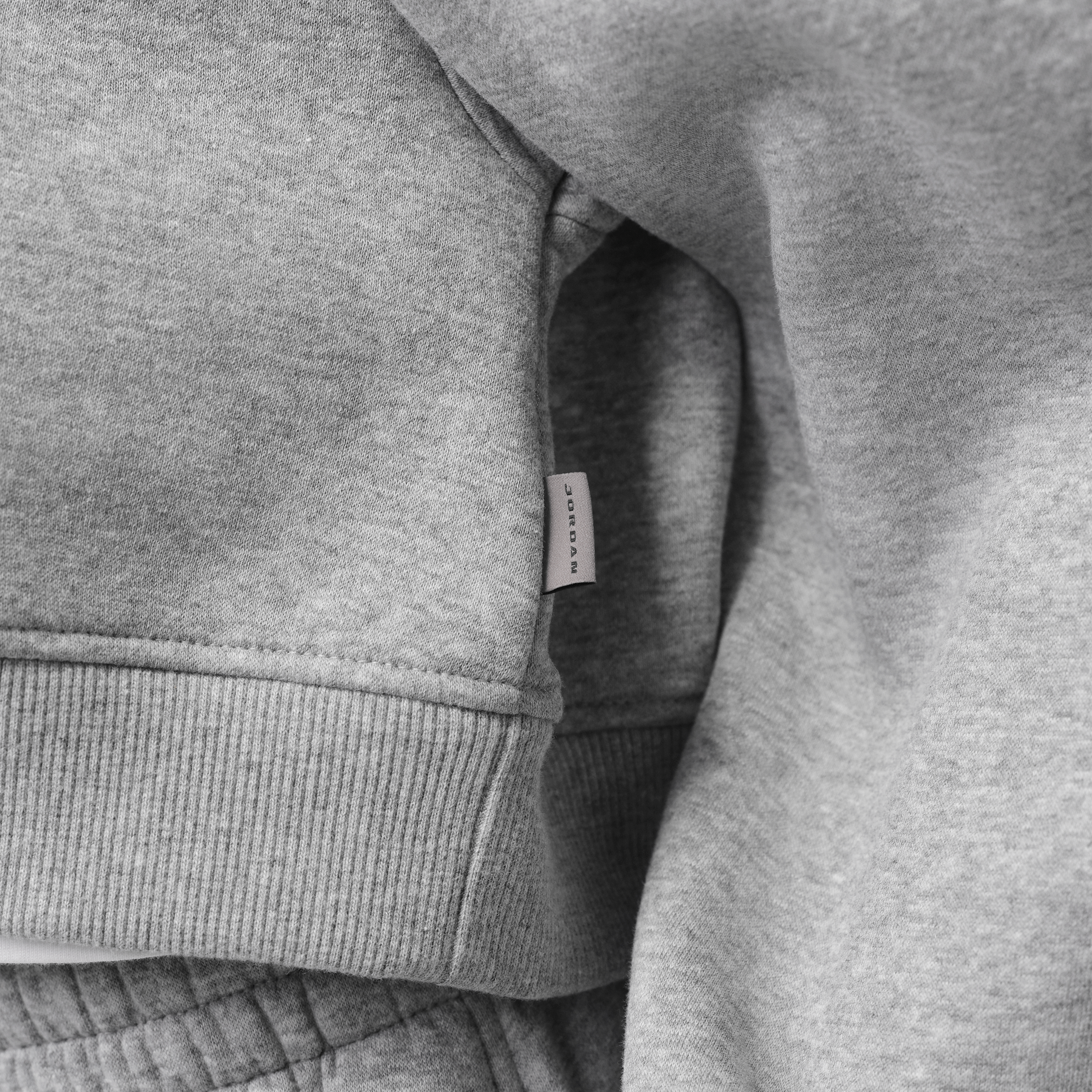 Jordan Women's Brooklyn Cropped Full-Zip Hooded Jacket - Grey - GREY