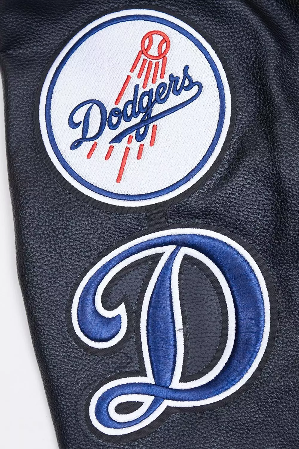 Pro Standard Men's Los Angeles Dodgers Classic Wool Varsity Jacket - Black - BLACK
