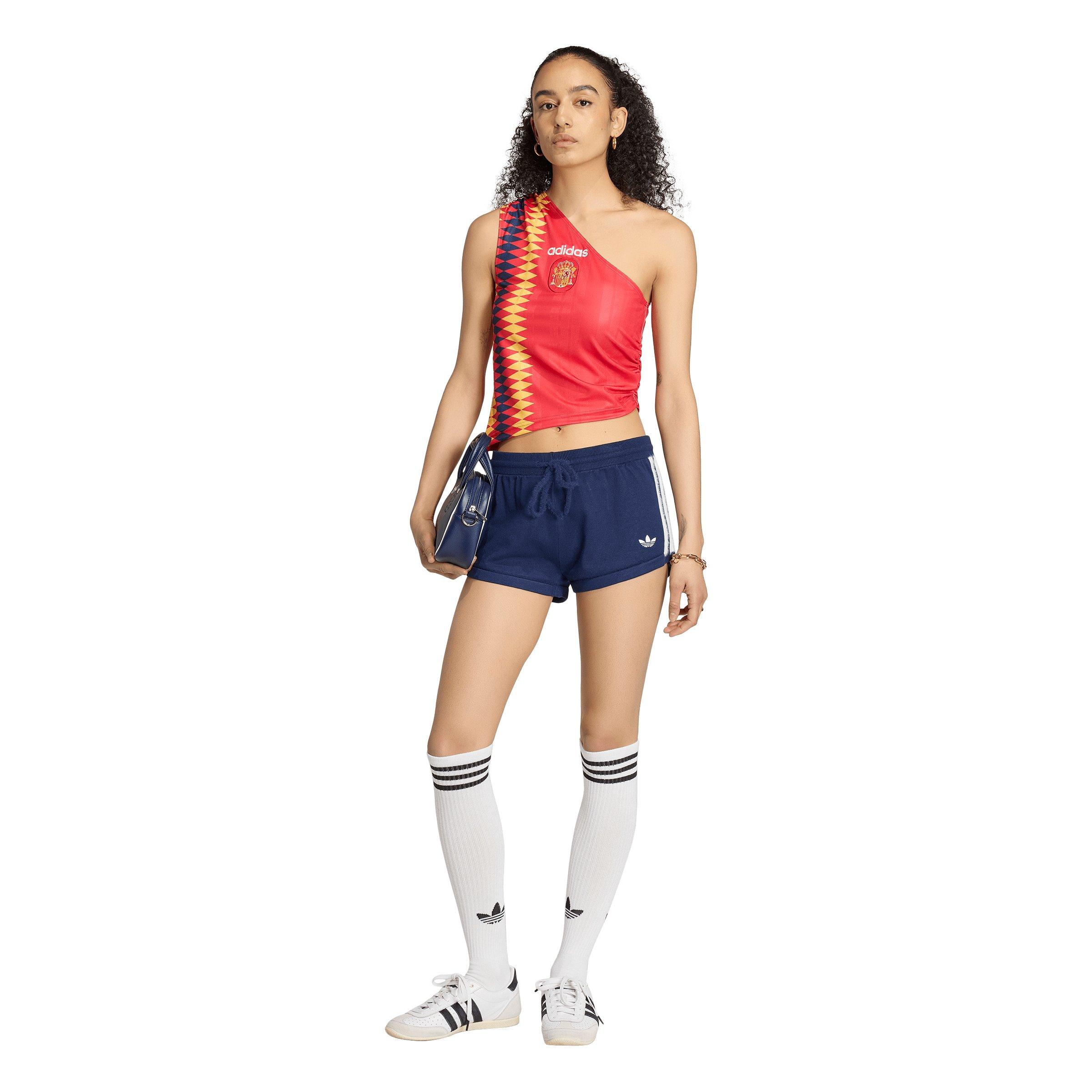 adidas Women's Spain Reconstructed Bringback Jersey - Red - RED Thumbnail View 5