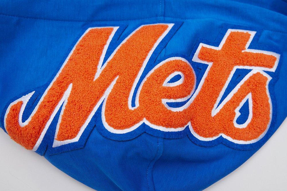 Pro Standard Men's New York Mets Classic Chenille DK PO Hoodie -Royal Blue - ROYAL BLUE Thumbnail View 8