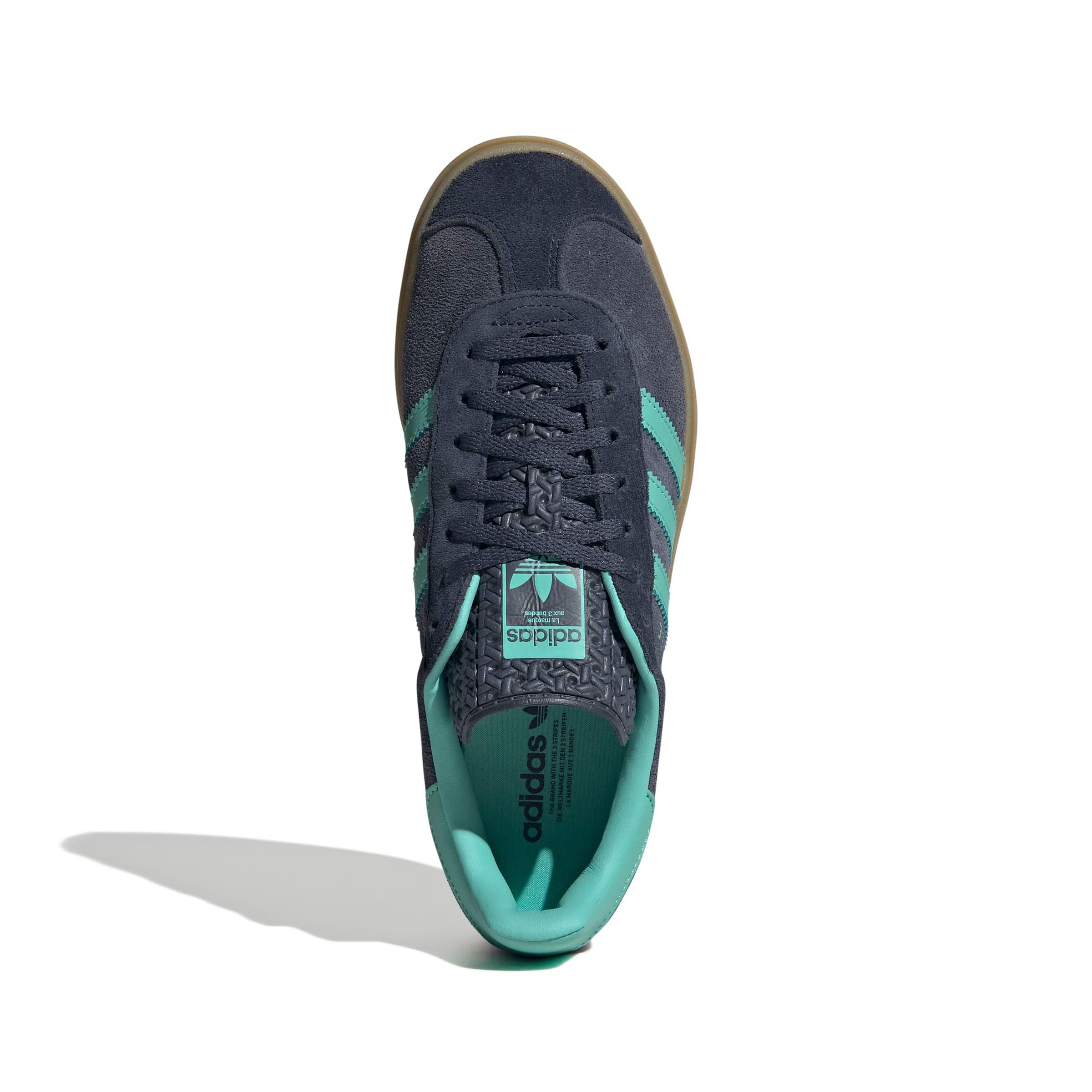 adidas Originals Gazelle Bold "Shadow Navy/Acid Mint/Legend Ink" Women's Shoe - NAVY/MINT/INK Thumbnail View 7