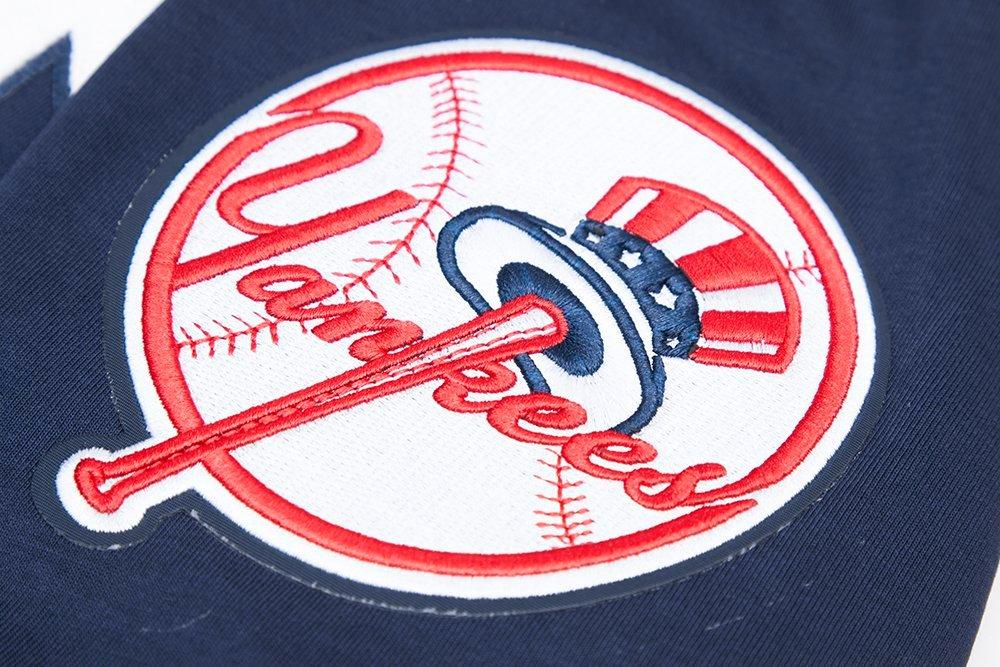 Pro Standard Men's New York Yankees Classic Chenille DK PO Hoodie -Navy - NAVY Thumbnail View 6