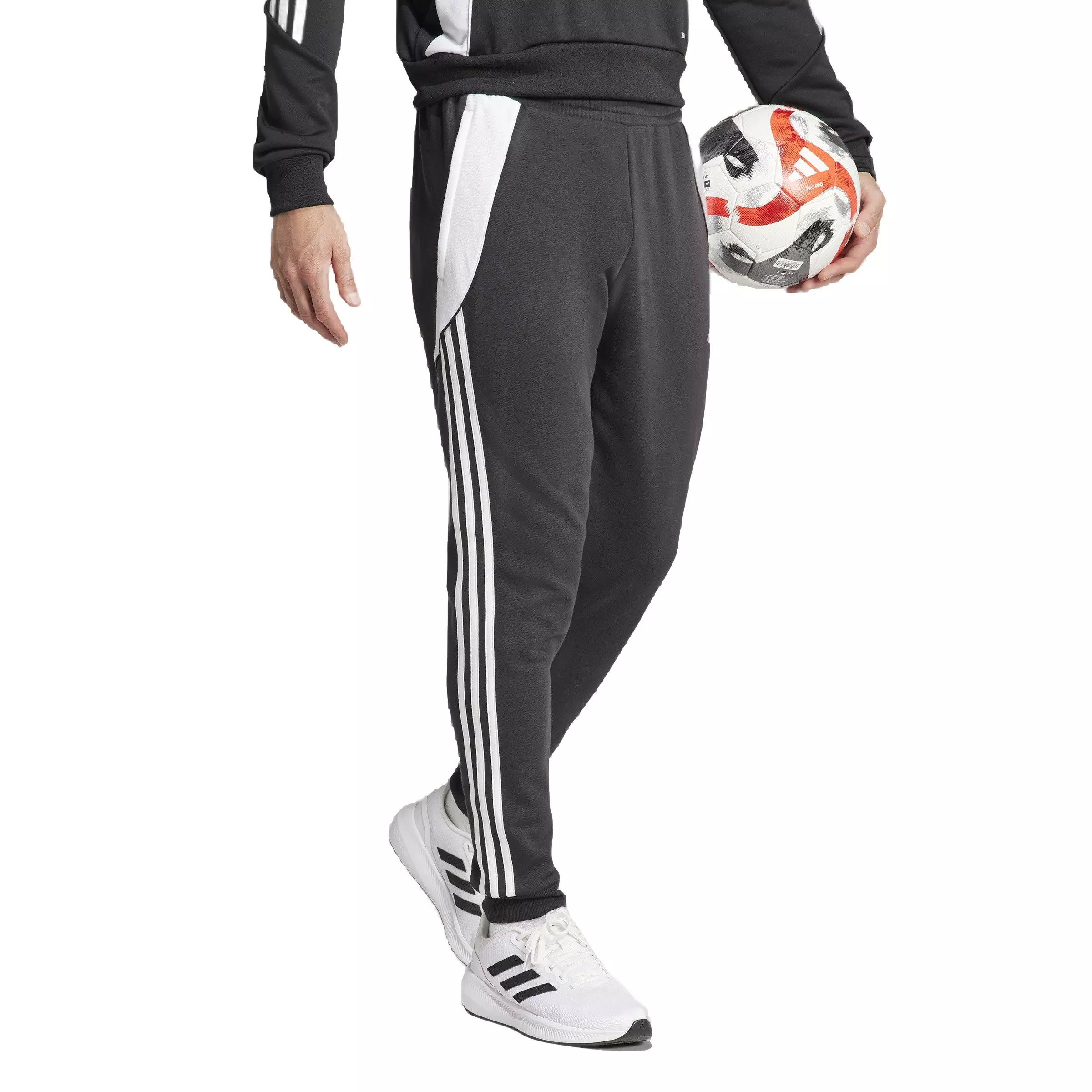 adidas Men's Tiro 24 Soccer Sweatpants -Black - BLACK