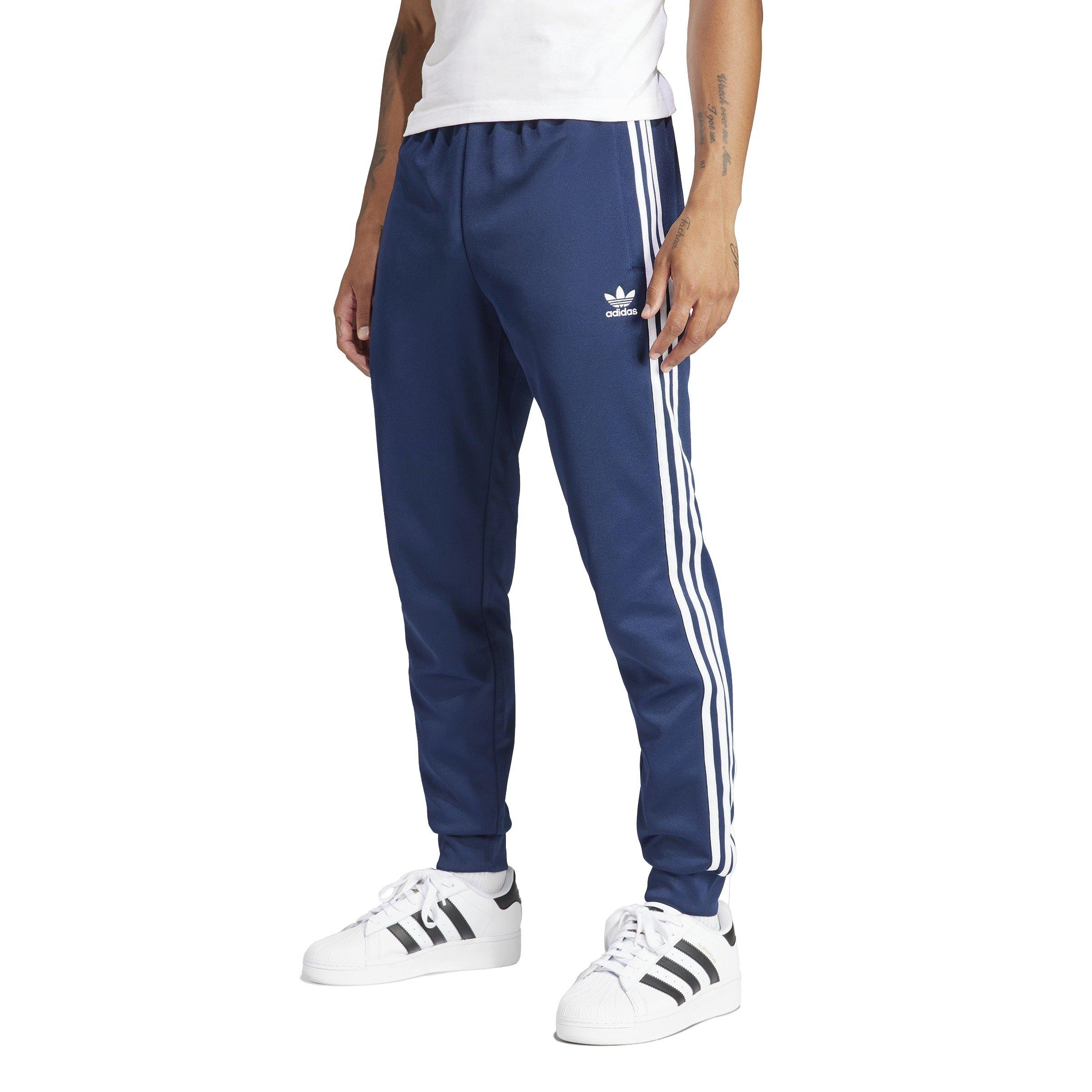 adidas Originals Men's Adicolor Classics Superstar Lifestyle Track Pants -Blue - BLUE Thumbnail View 1