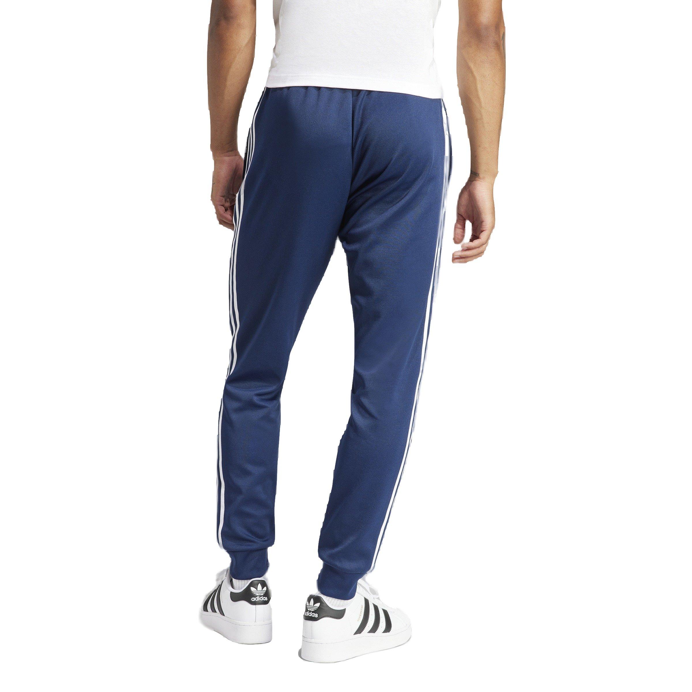 adidas Originals Men's Adicolor Classics Superstar Lifestyle Track Pants -Blue - BLUE Thumbnail View 2