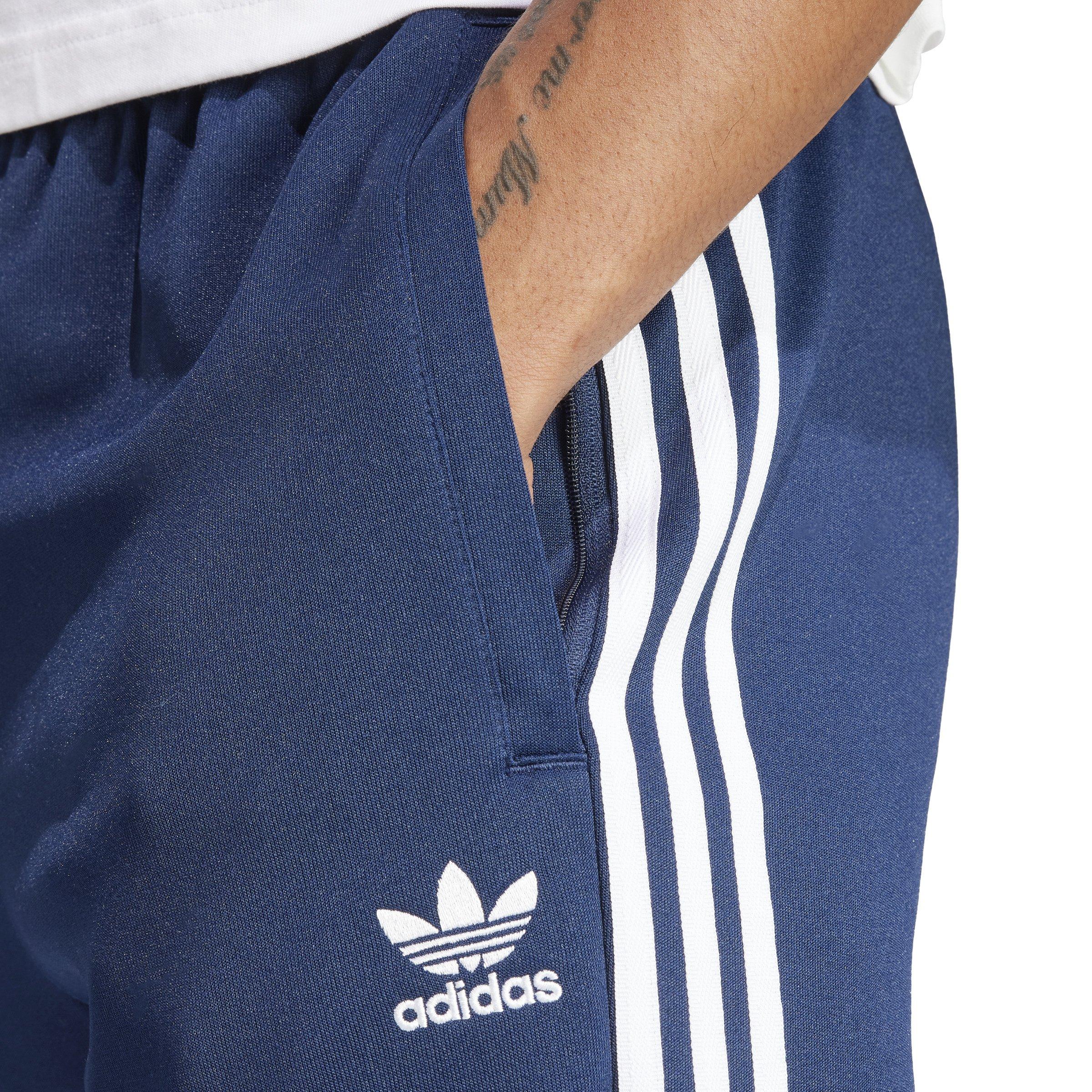 adidas Originals Men's Adicolor Classics Superstar Lifestyle Track Pants -Blue - BLUE Thumbnail View 4