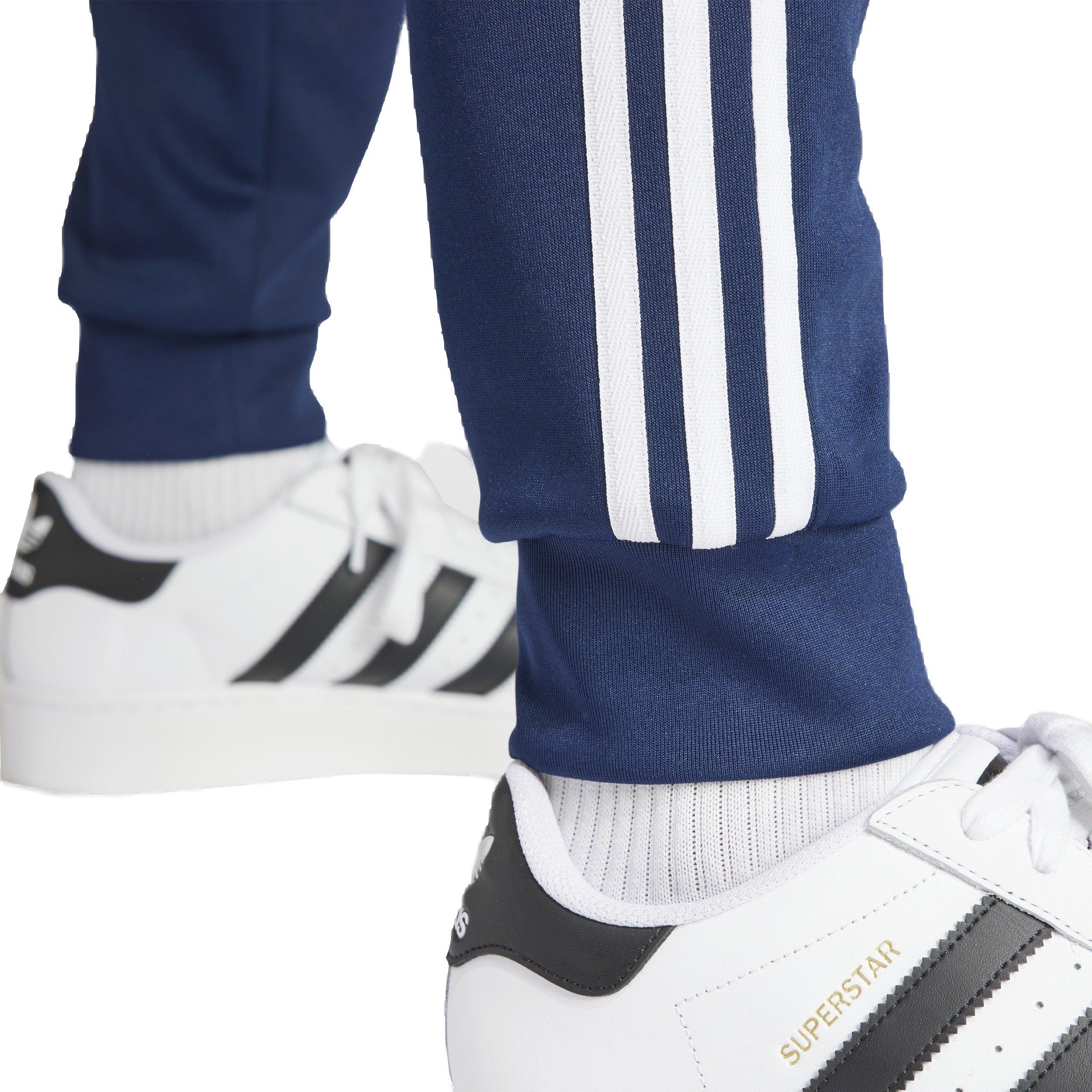 adidas Originals Men's Adicolor Classics Superstar Lifestyle Track Pants -Blue - BLUE Thumbnail View 5