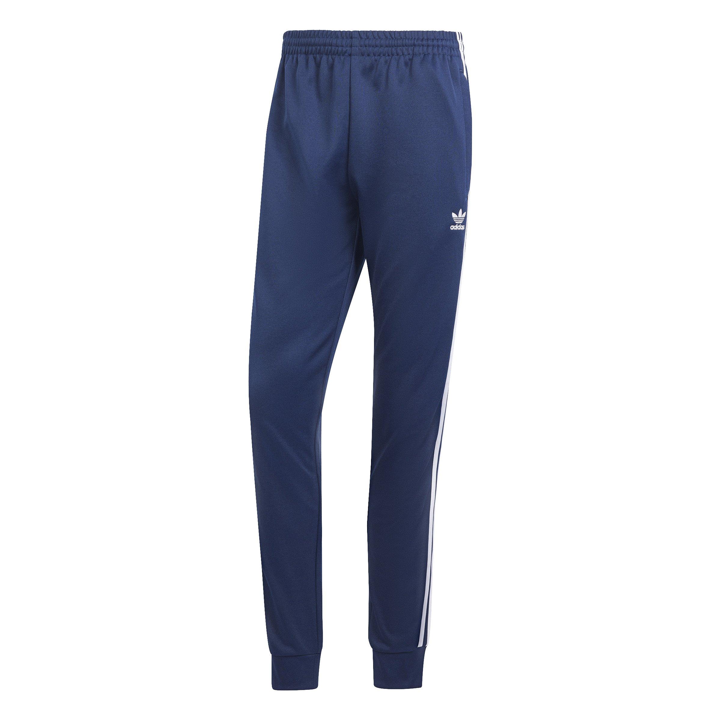 adidas Originals Men's Adicolor Classics Superstar Lifestyle Track Pants -Blue - BLUE Thumbnail View 6