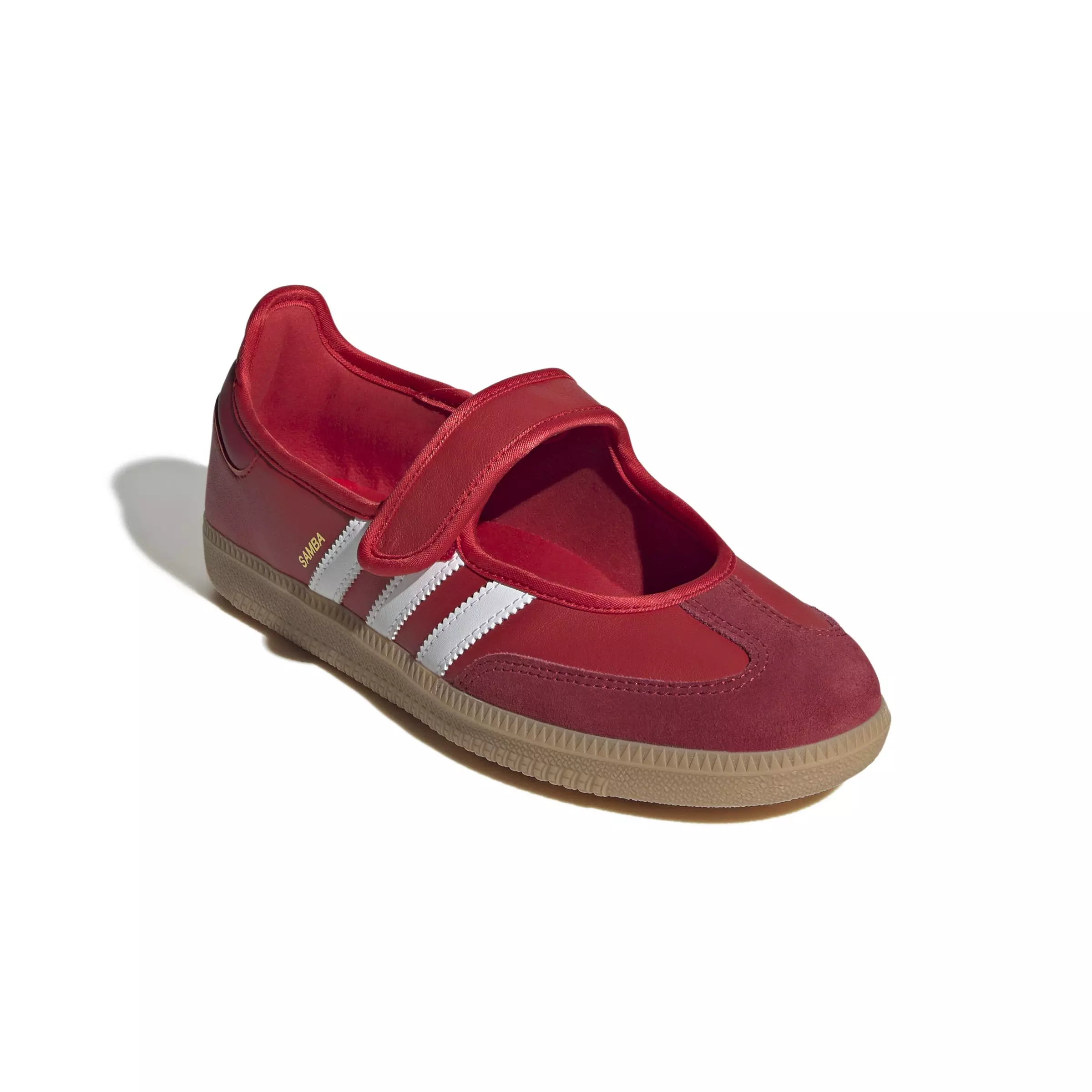 adidas Originals Samba Jane "Better Scarlet/Team Victory Red/Gum 3" Women's Shoe - SCARLET/RED/GUM