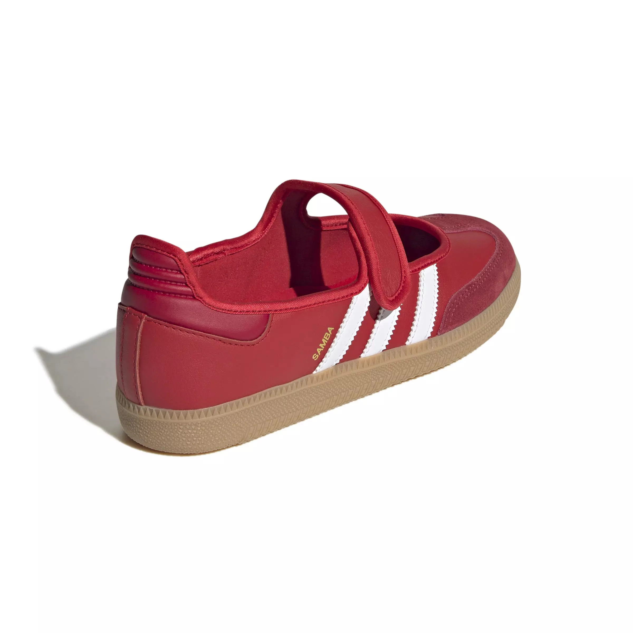 adidas Originals Samba Jane "Better Scarlet/Team Victory Red/Gum 3" Women's Shoe - SCARLET/RED/GUM