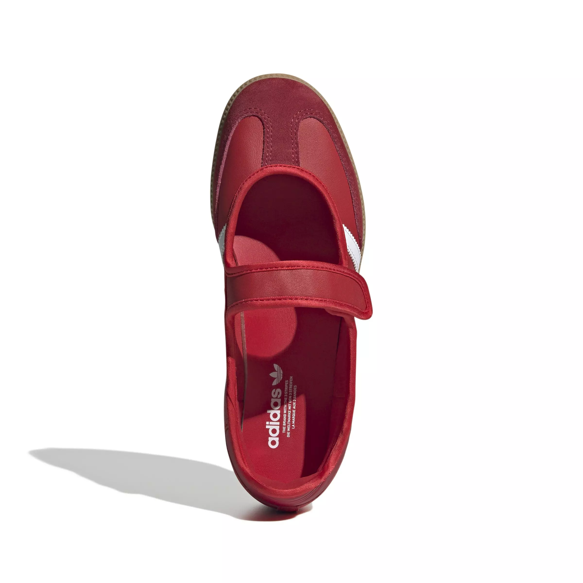 adidas Originals Samba Jane "Better Scarlet/Team Victory Red/Gum 3" Women's Shoe - SCARLET/RED/GUM