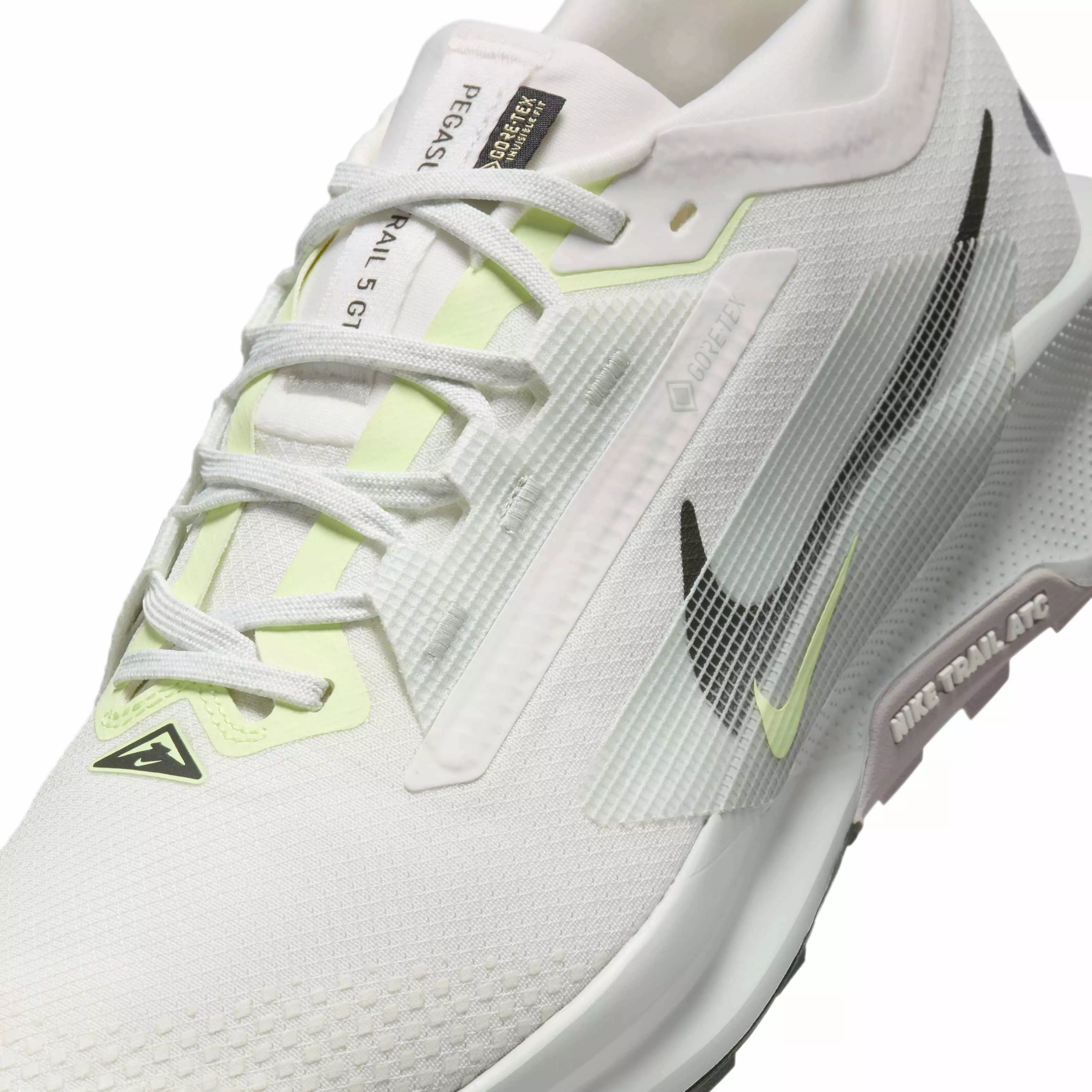 Nike Pegasus Trail 5 GORE-TEX "Summit White/Lt Silver/Grey/Sequoia" Men's Trail Running Shoe - WHITE/LT SILVER/GREY/SEQUOIA