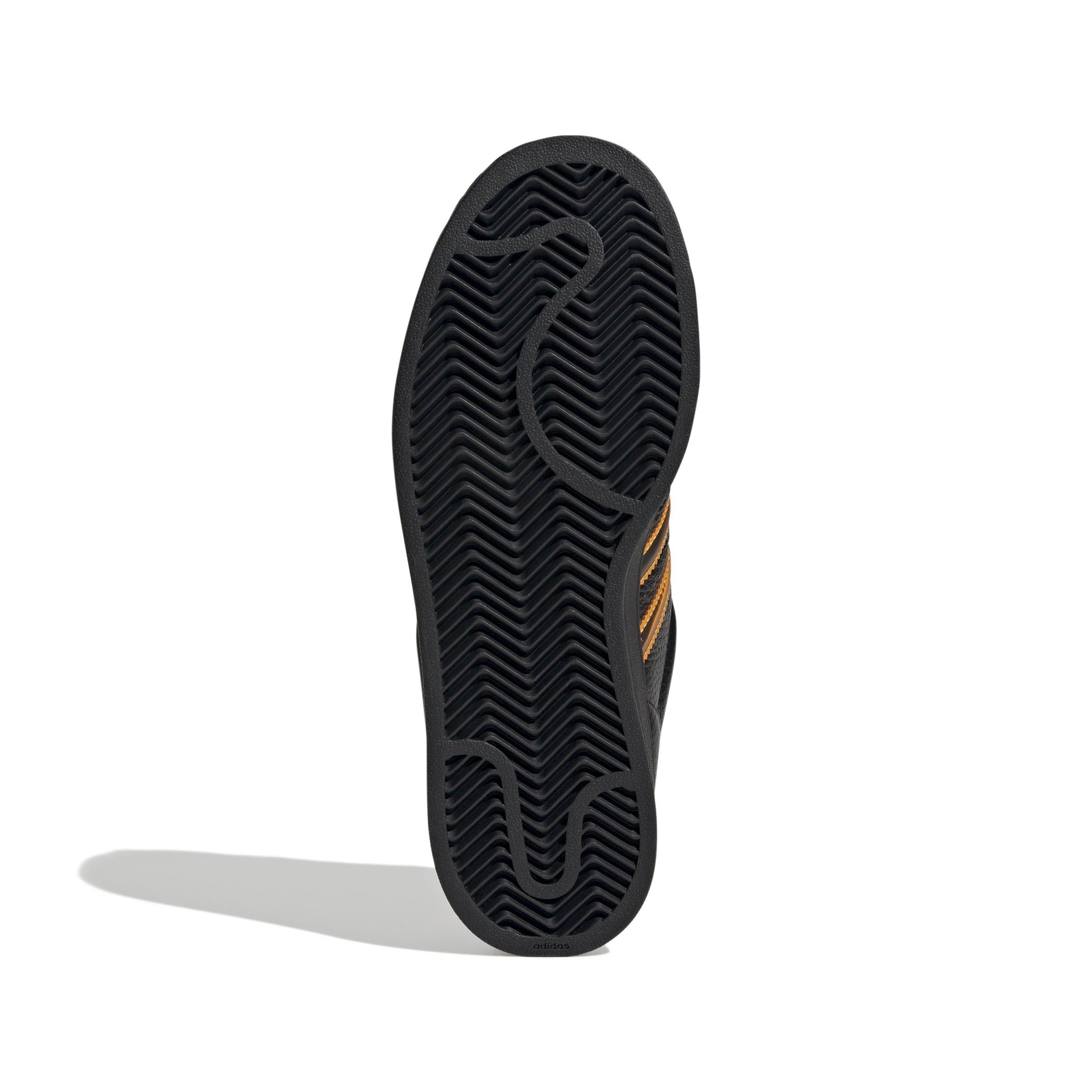 adidas Originals Superstar II "Core Black/Crew Orange/Semi Impact Orange" Women's Shoe - BLACK/ORANGE/ORANGE Thumbnail View 6