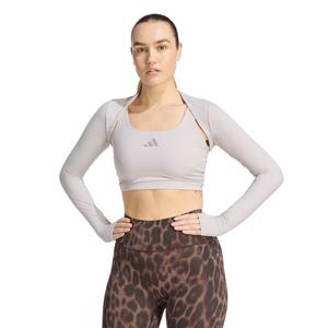 adidas Women's Power Essentials Workout Contour Shrug - Light Purple