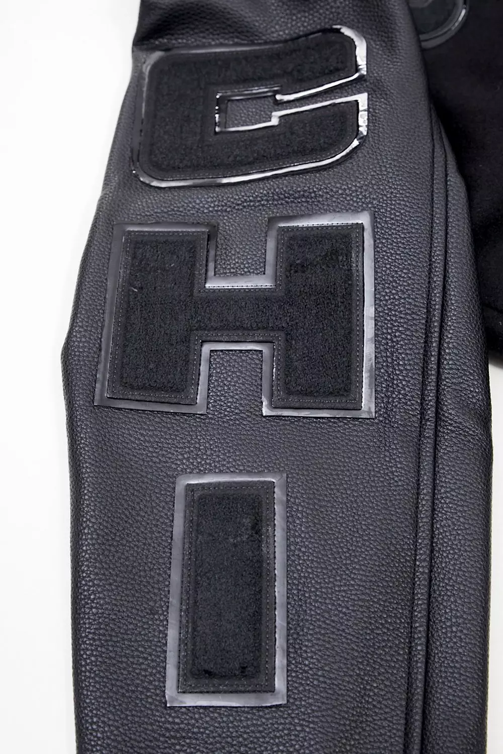 Pro Standard Men's Chicago White Sox Triple Black Varsity Jacket - BLACK