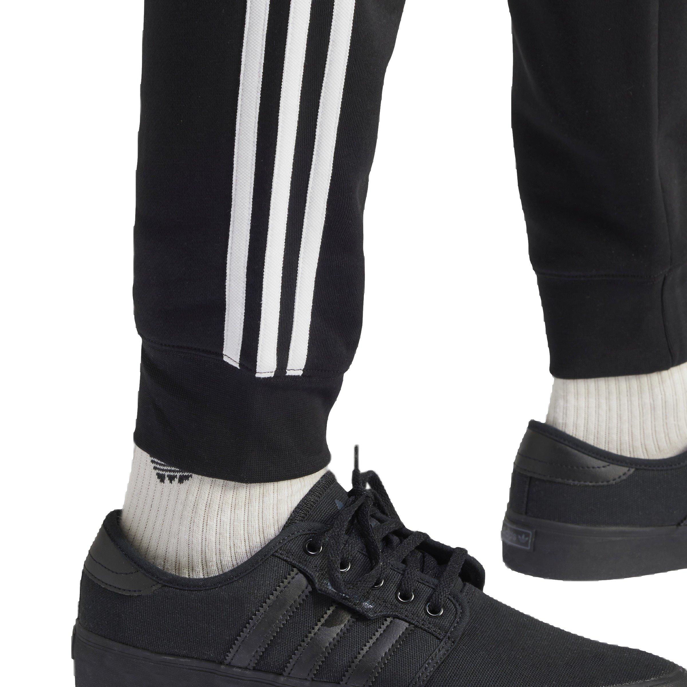 adidas Originals Men's adicolor 3-Stripes Lifestyle Joggers -Black - BLACK Thumbnail View 4