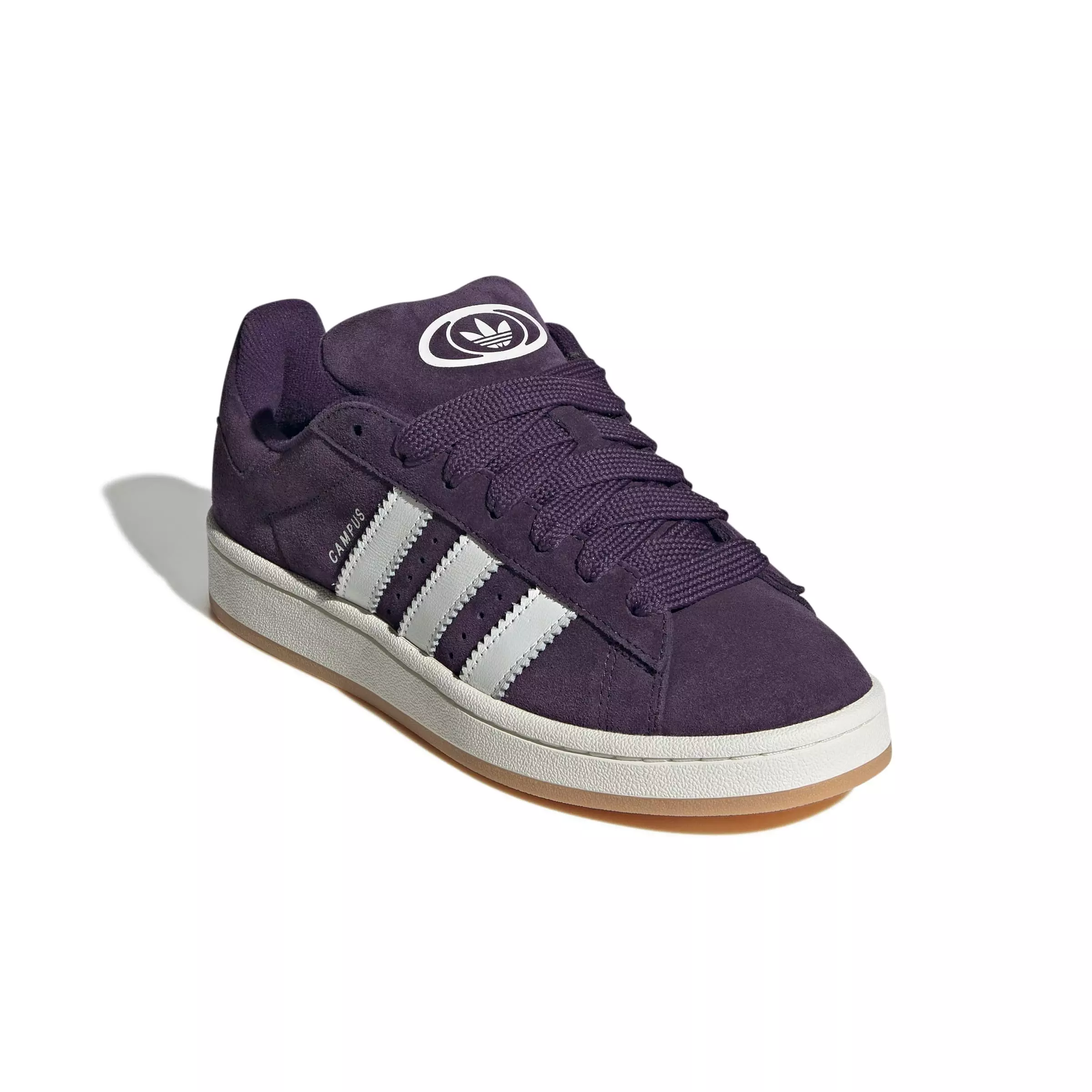 adidas Originals Campus 00s "Aurora Plum/Core White/Gum 3" Women's Shoe - PLUM/WHITE/GUM