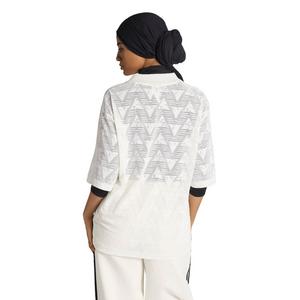 adidas Originals Women's Lace Football Jersey - White