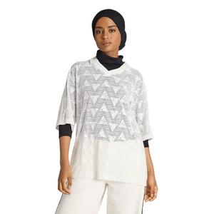 adidas Originals Women's Lace Football Jersey - White